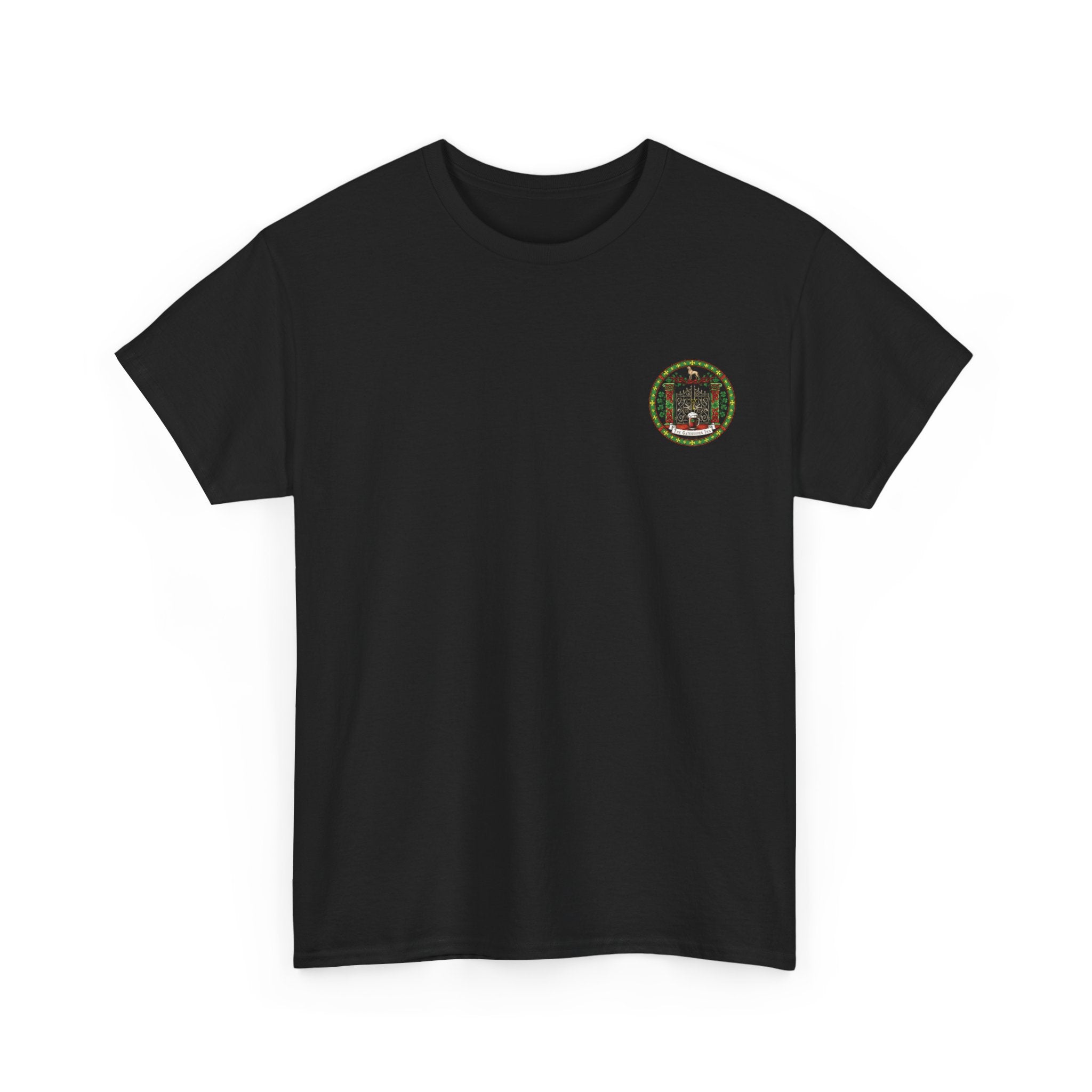 The Gatekeeper Inn, Dublin, Festive Unisex Cotton Tee with Holiday Design, Christmas Gift, Casual Wear, Comfortable Shirt, Year-Round Style, Unique Gift Idea