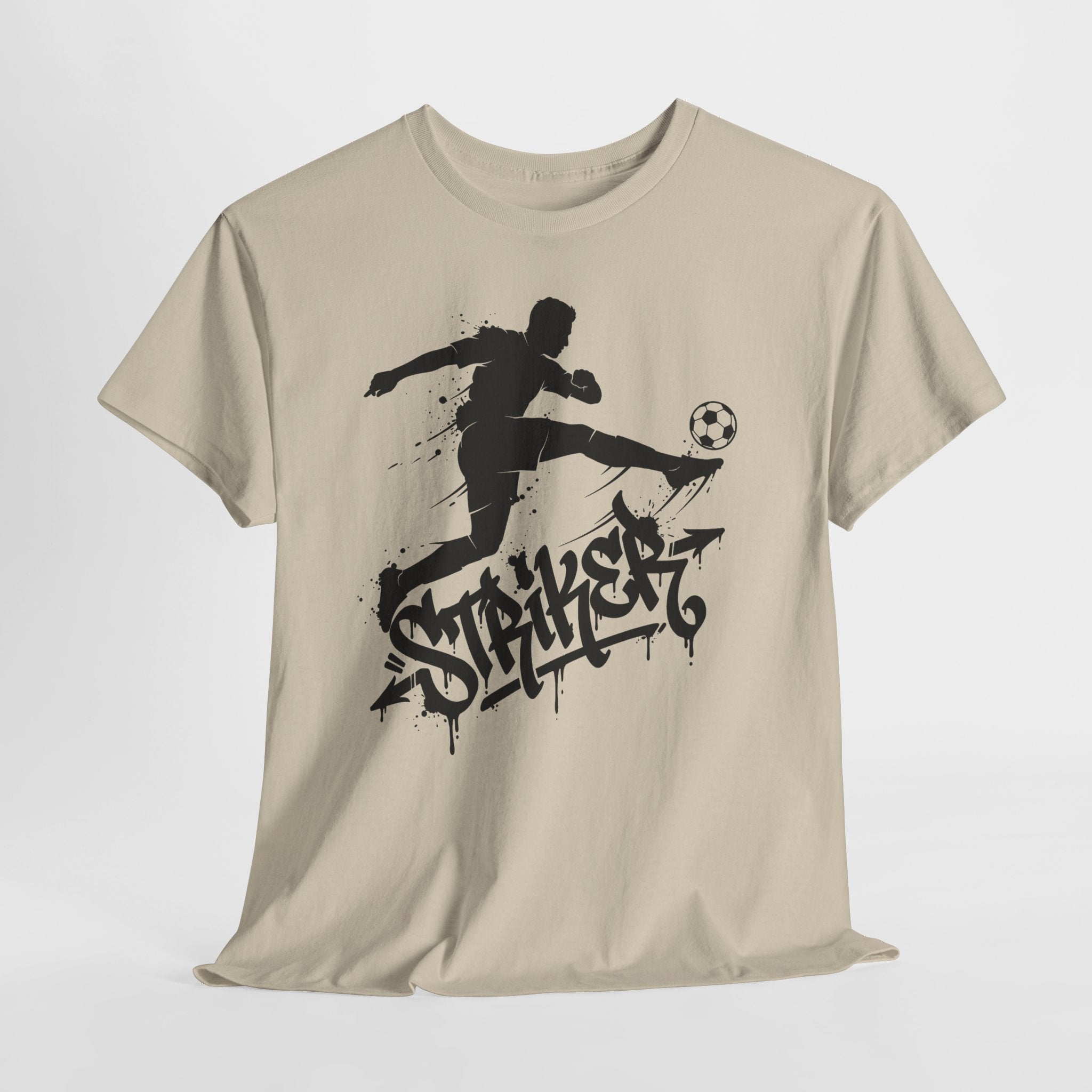 Soccer Striker 03: Frontprint, Unisex T-Shirt