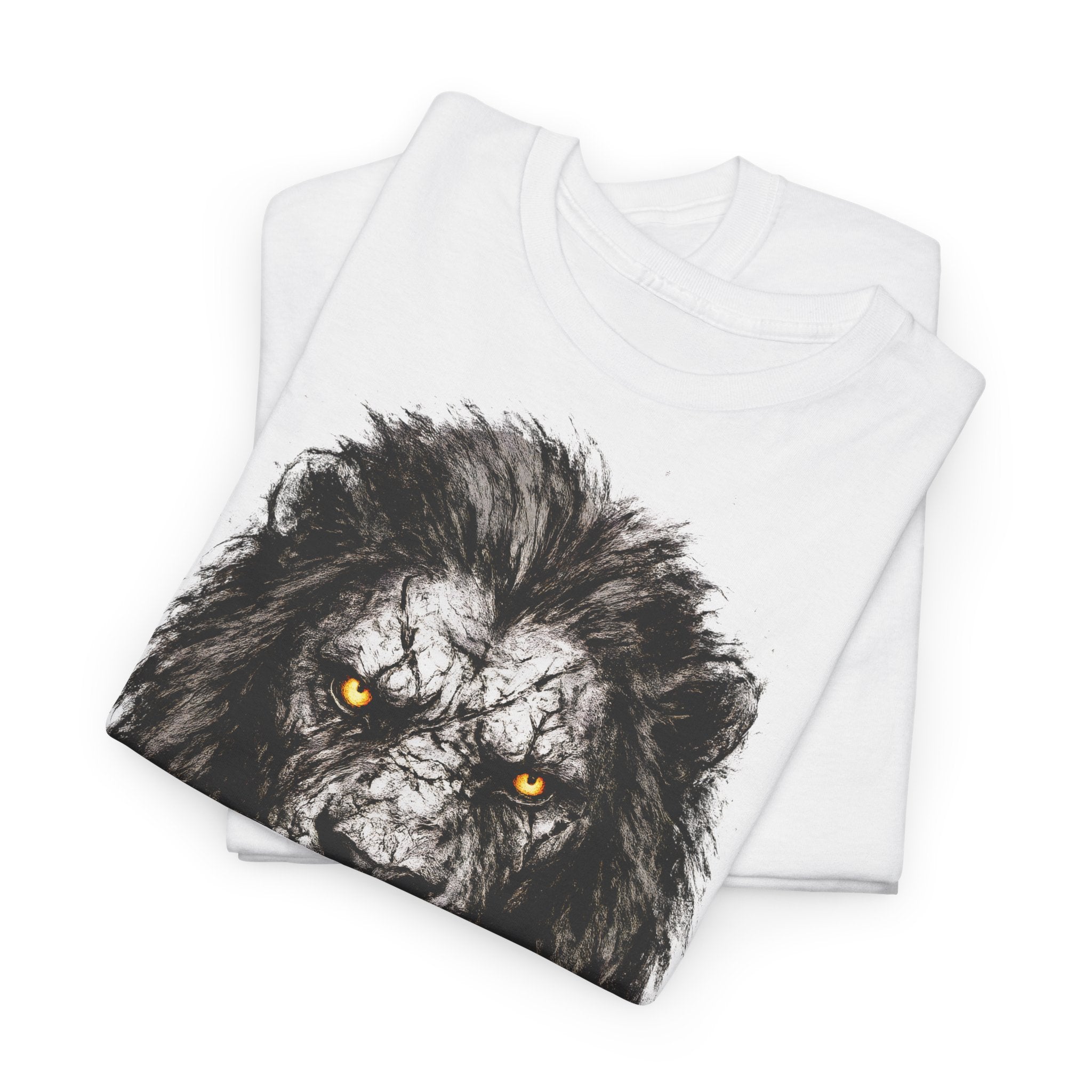 Löwe: Frontprint, Unisex T-Shirt - Animal-Collection