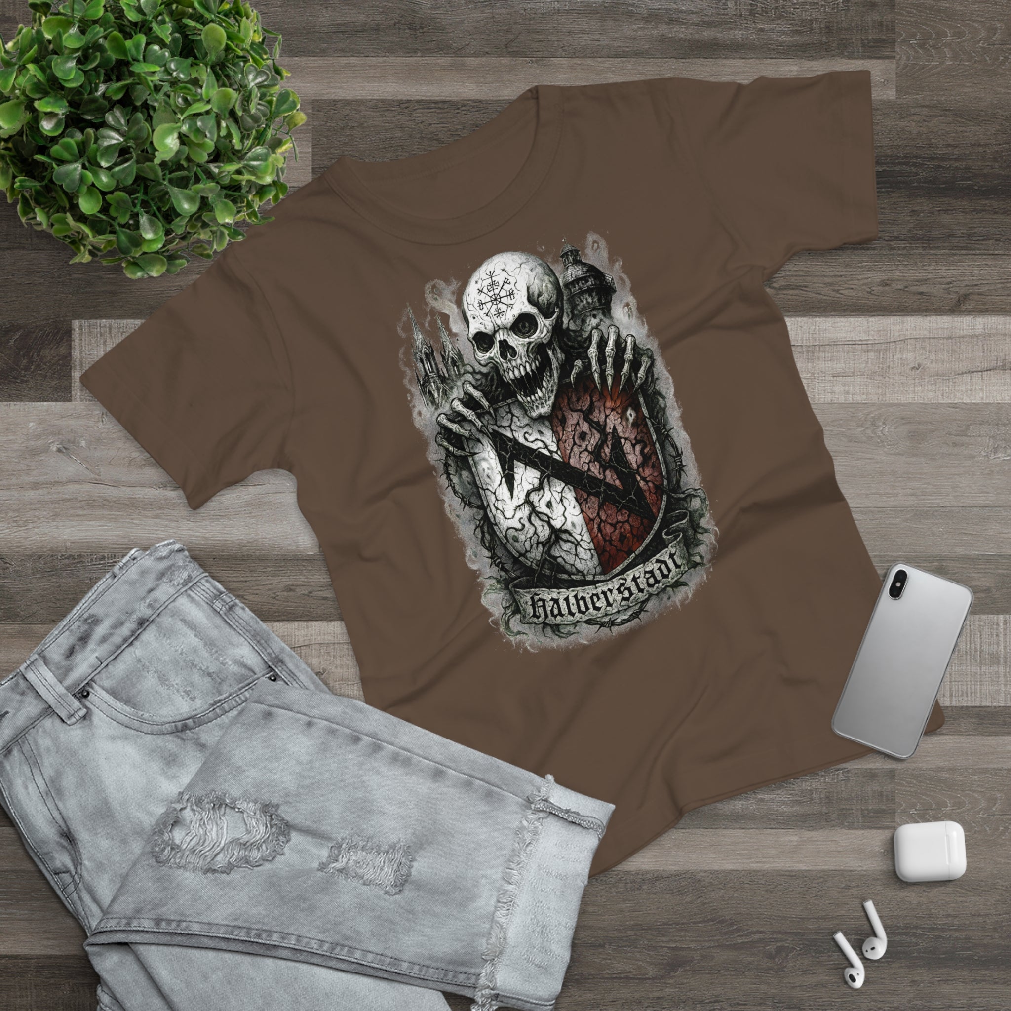 Halberstadt: Frontprint, Womens' T-Shirt **Grimwater-Edition**