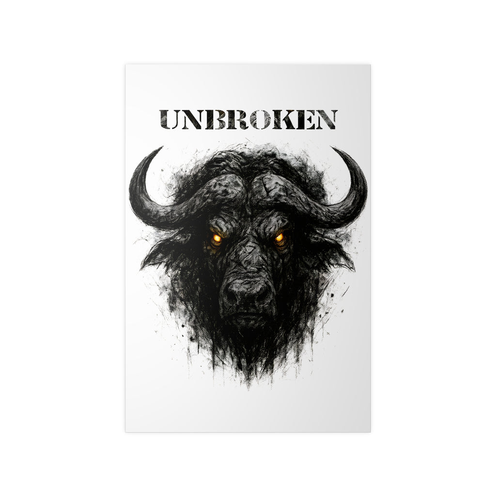 Poster 60 x 90: Büffel (Animal-Collection)