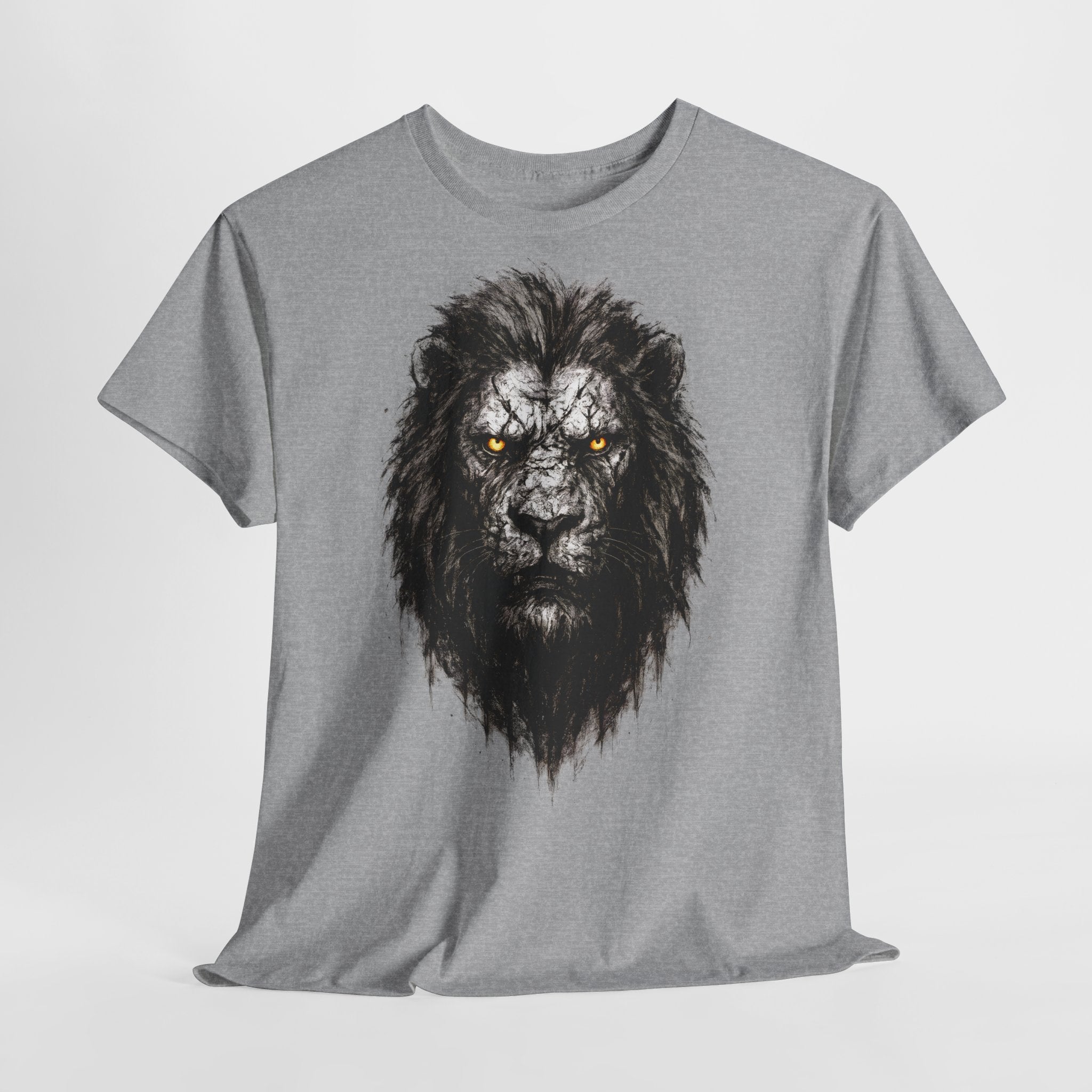 Löwe: Frontprint, Unisex T-Shirt - Animal-Collection