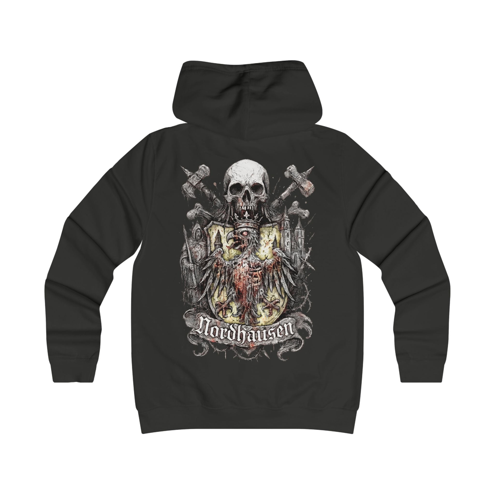 Nordhausen: Front-/Backprint Womens' Hoodie **Grimwater-Edition**