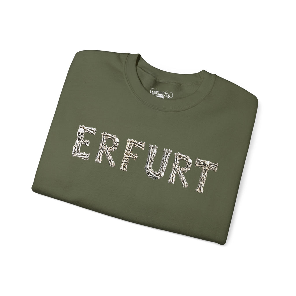Erfurt: Front-/Backprint, Unisex Sweatshirt **Grimwater-Edition**