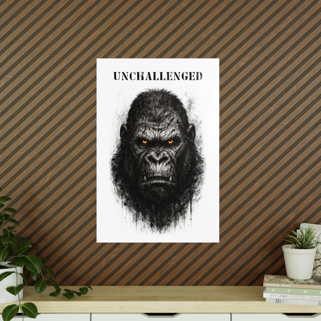 Poster 60 x 90: Gorilla (Animal-Collection)