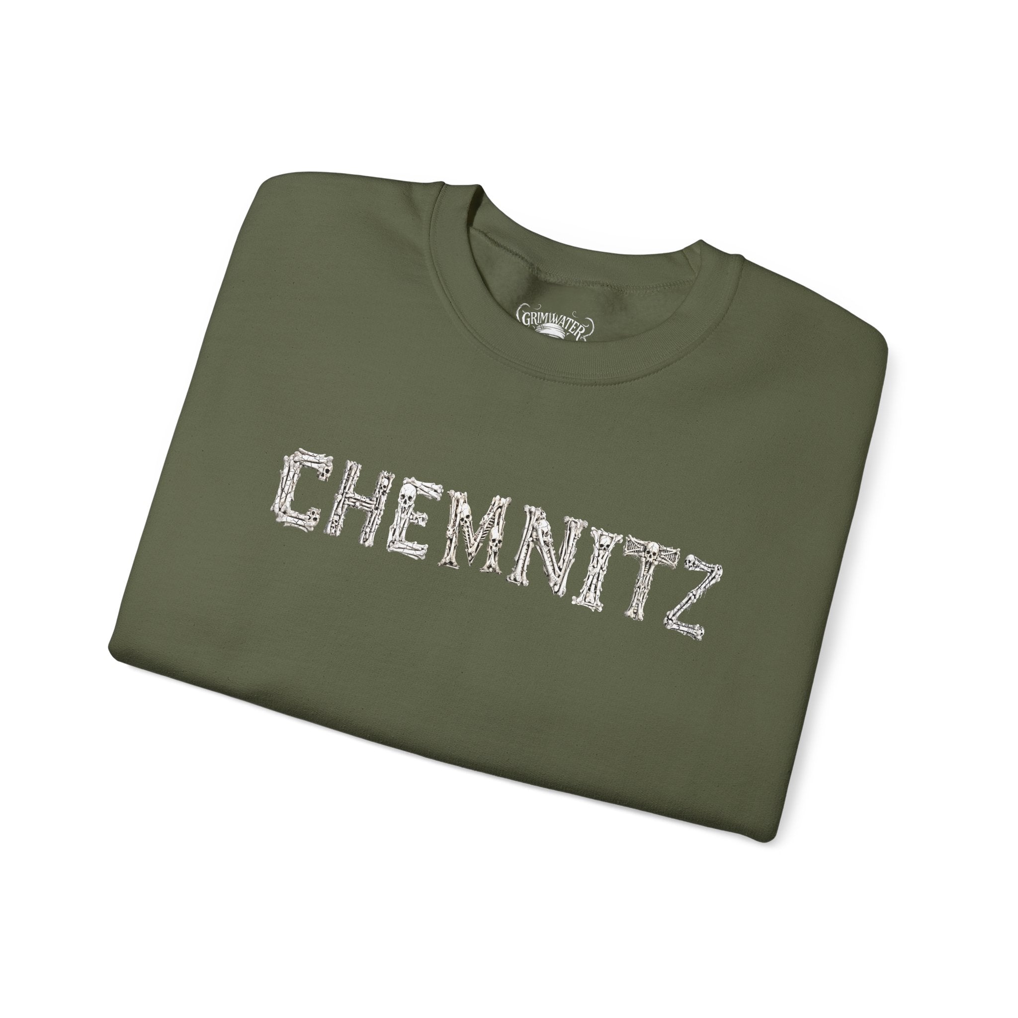 Chemnitz: Front-/Backprint, Unisex Sweatshirt **Grimwater-Edition**