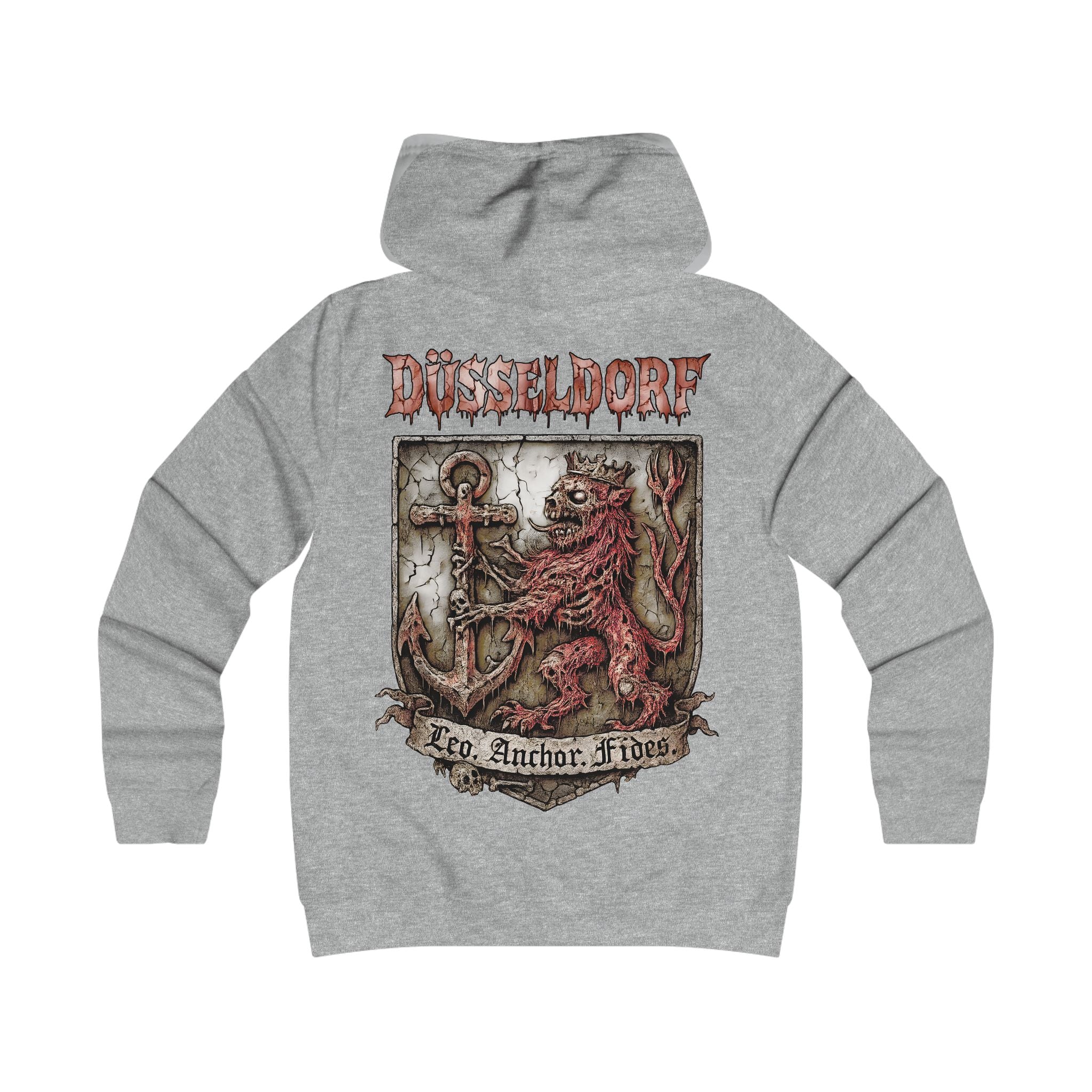 Düsseldorf - Front-/Backprint Womens' Hoodie **Grimwater-Edition**