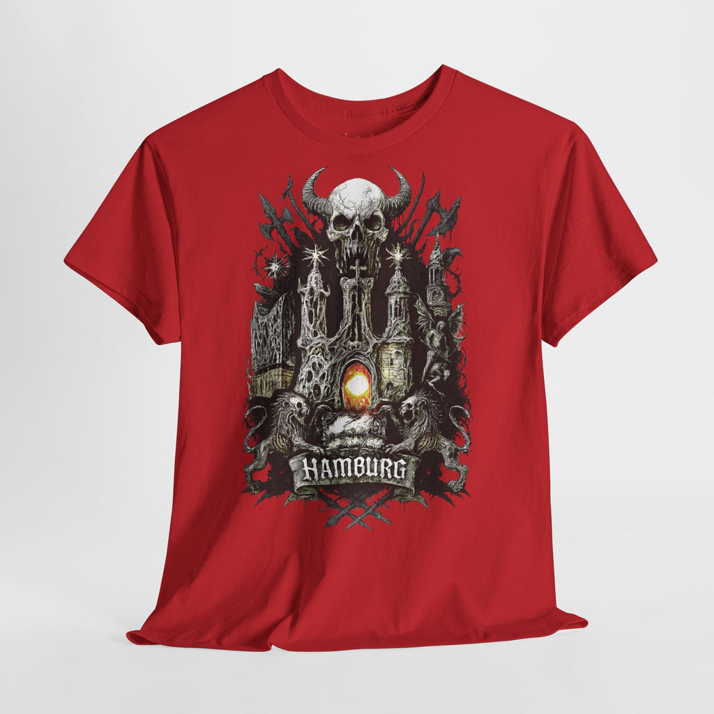Hamburg - Frontprint, Unisex T-Shirt: **Grimwater-Edition**