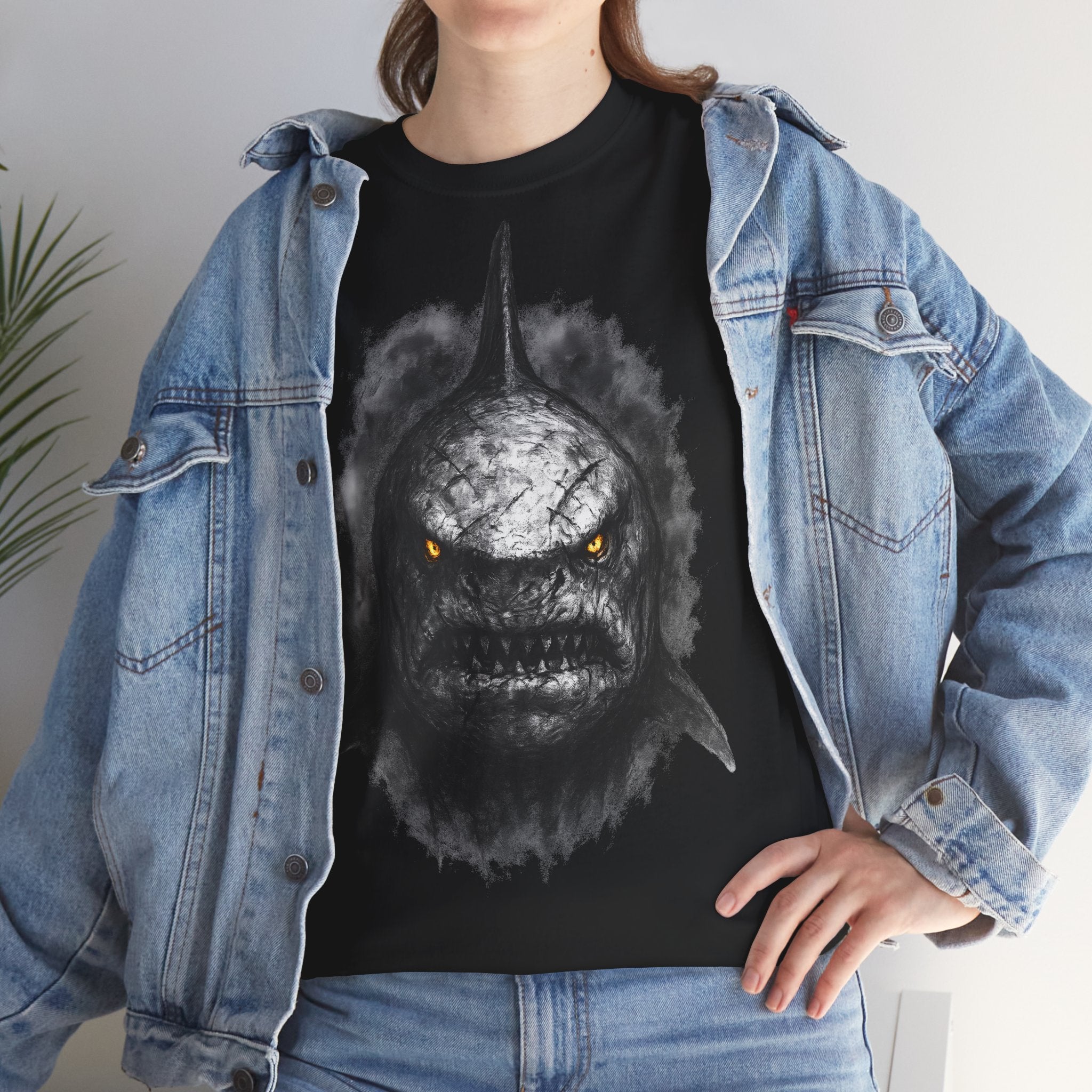 Hai: Frontprint, Unisex T-Shirt - Animal-Collection