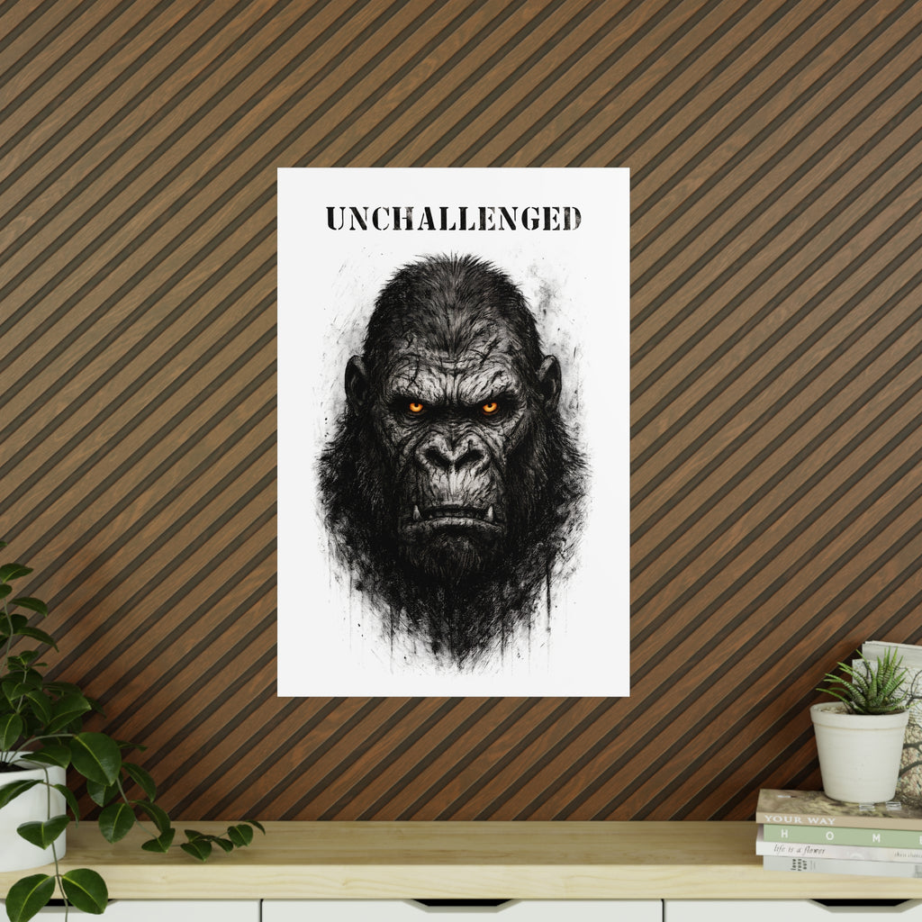 Poster 60 x 90: Gorilla (Animal-Collection)