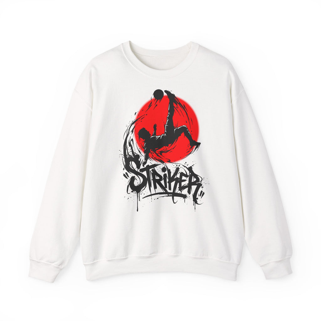 Soccer Striker 01: Frontprint, Unisex Sweatshirt
