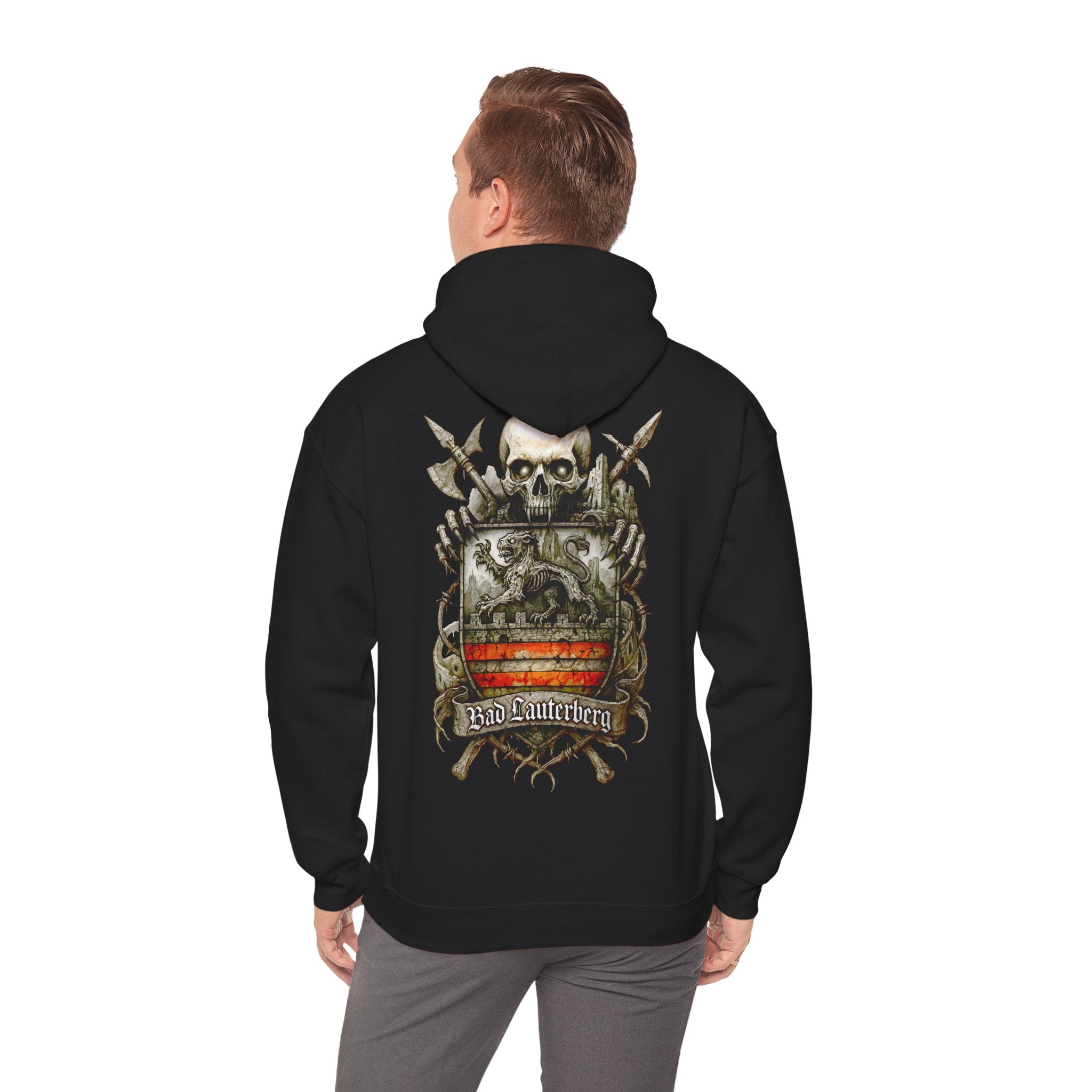 Bad Lauterberg: Front-/Backprint, Unisex Hoodie **Grimwater-Edition**
