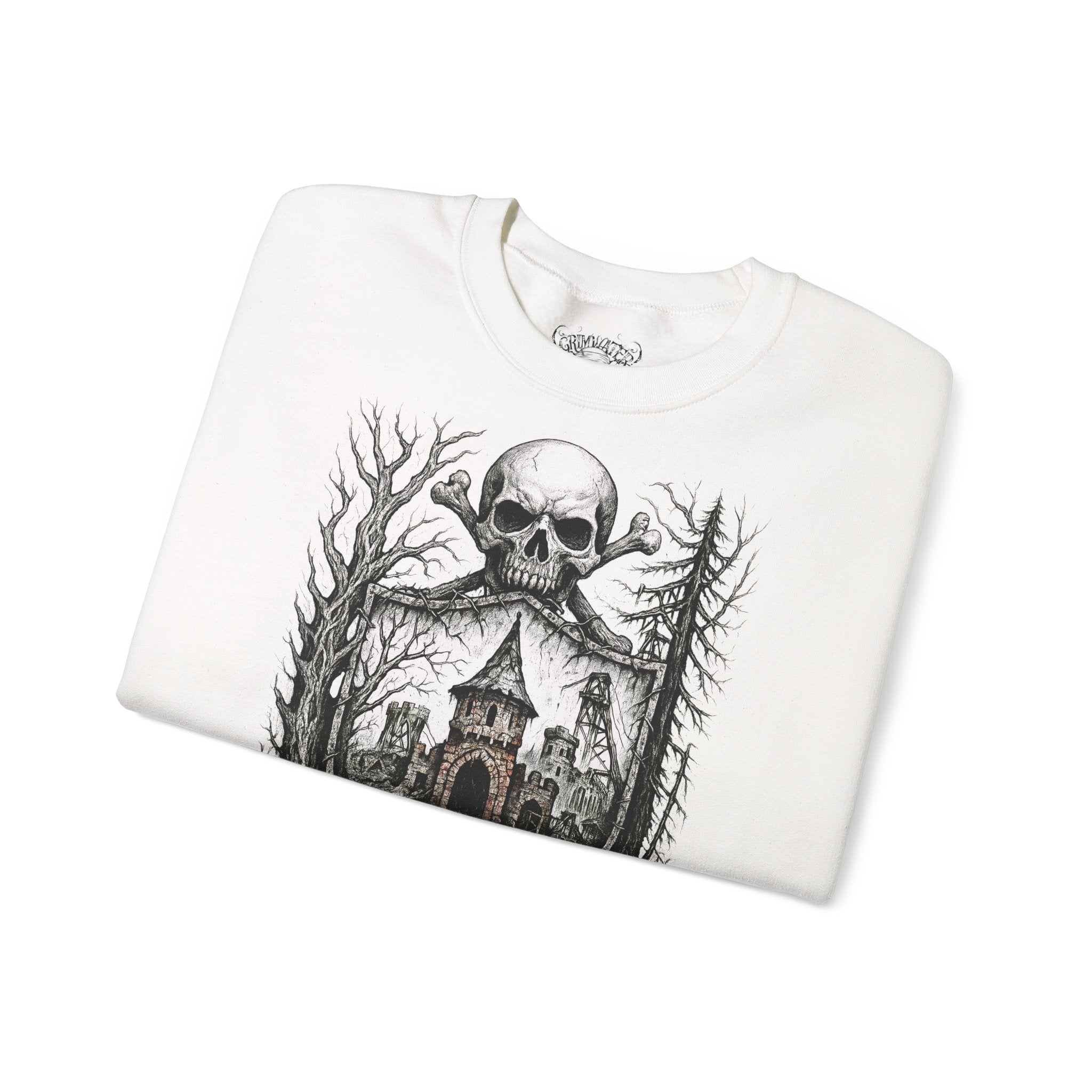 Harzgerode: Harz-Collection, Frontprint, Unisex Sweatshirt **Grimwater-Edition**