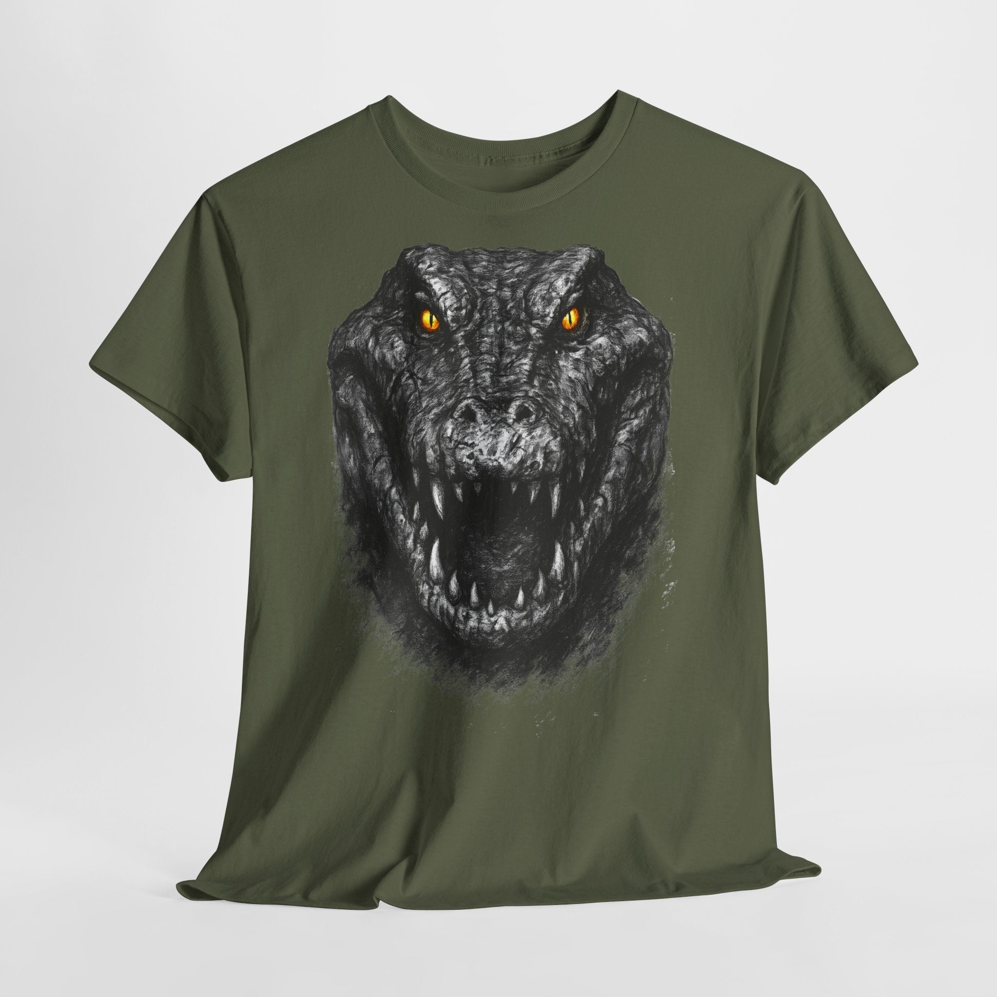 Alligator: Frontprint, Unisex T-Shirt - Animal-Collection