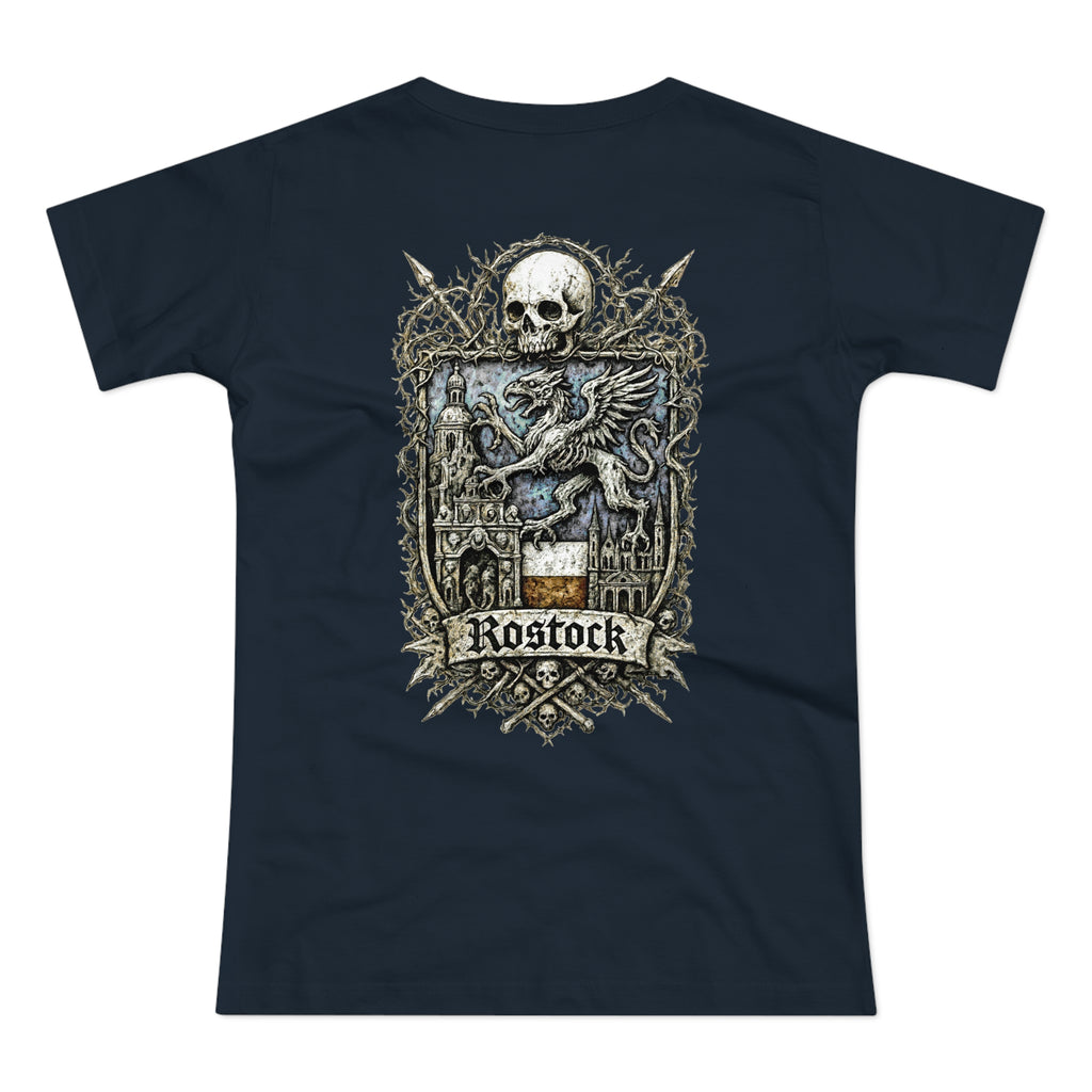 Rostock: Front-/Backprint, Womens' T-Shirt **Grimwater-Edition**