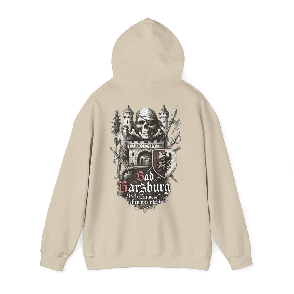 Bad Harzburg: Front-/Backprint Unisex Hoodie **Grimwater-Edition**
