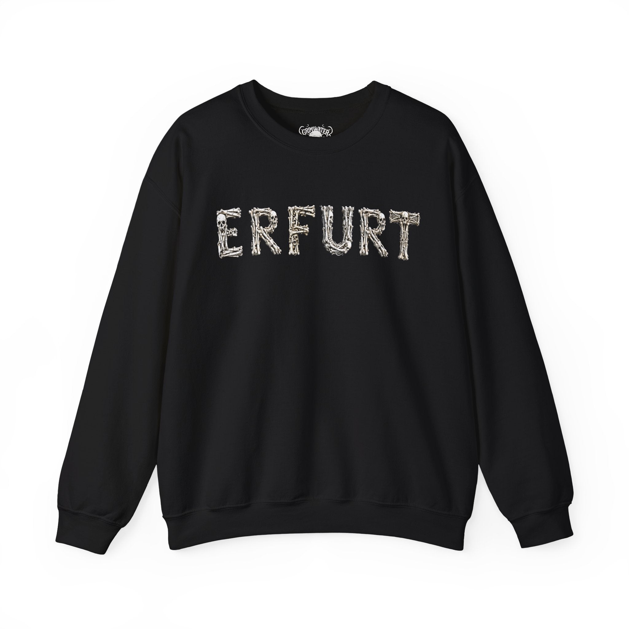 Erfurt: Front-/Backprint, Unisex Sweatshirt **Grimwater-Edition**