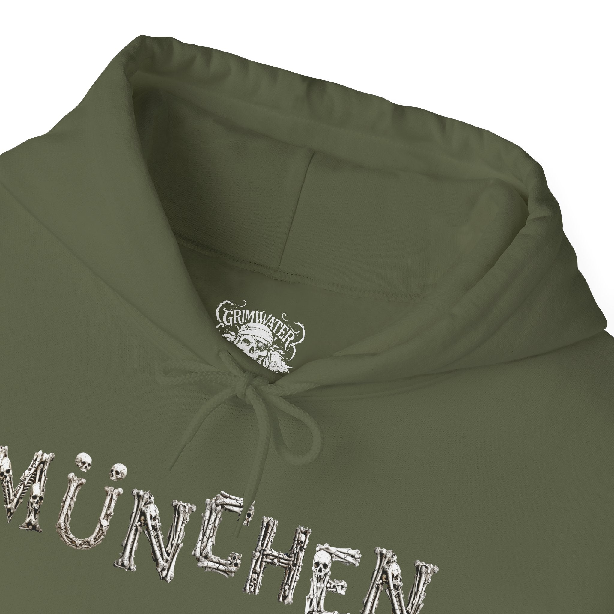 München - Front-/Backprint Unisex Hoodie: **Grimwater-Edition**