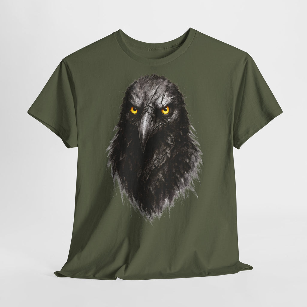 Rabe: Frontprint, Unisex T-Shirt - Animal-Collection