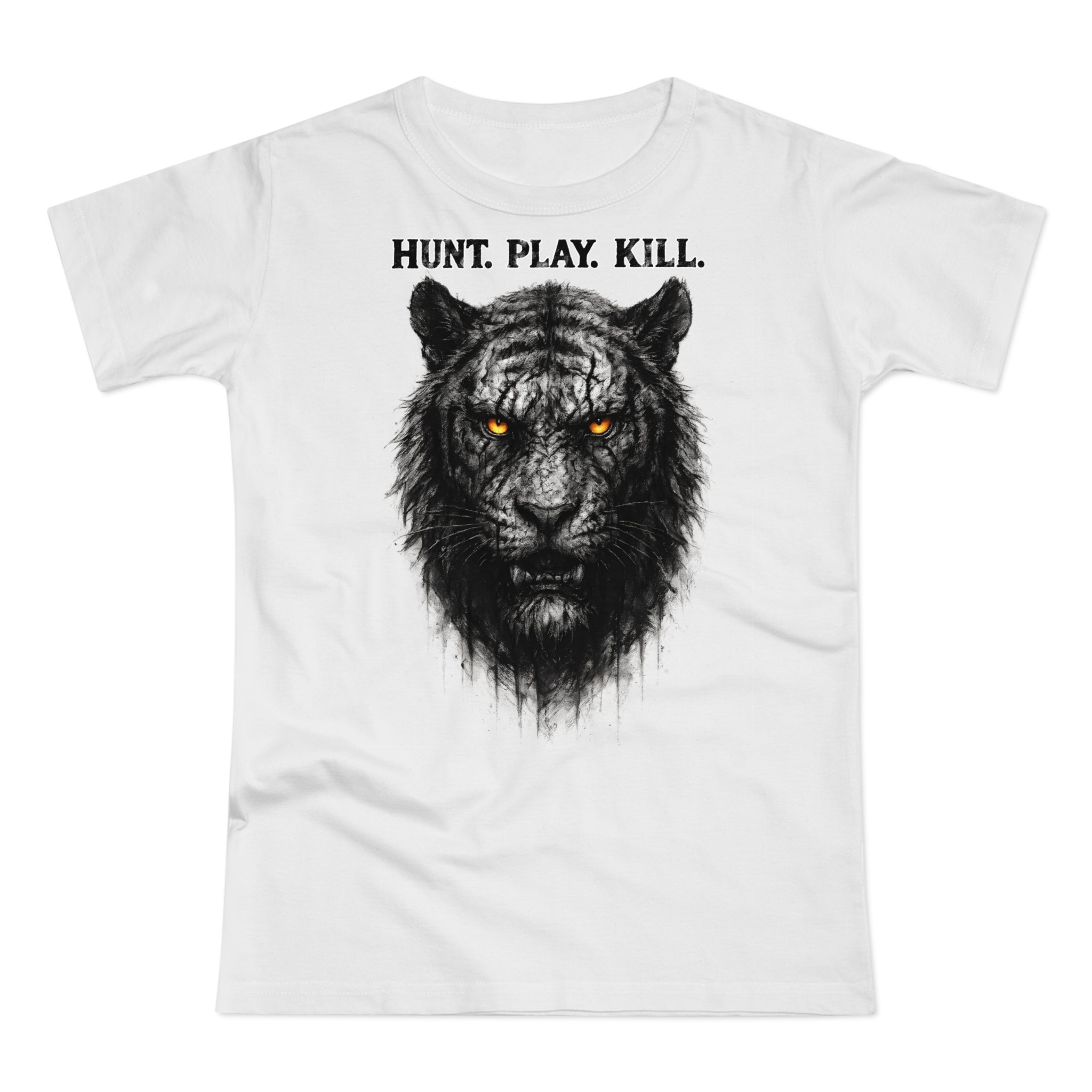 Tiger: Frontprint, Womens' T-Shirt - Animal-Collection
