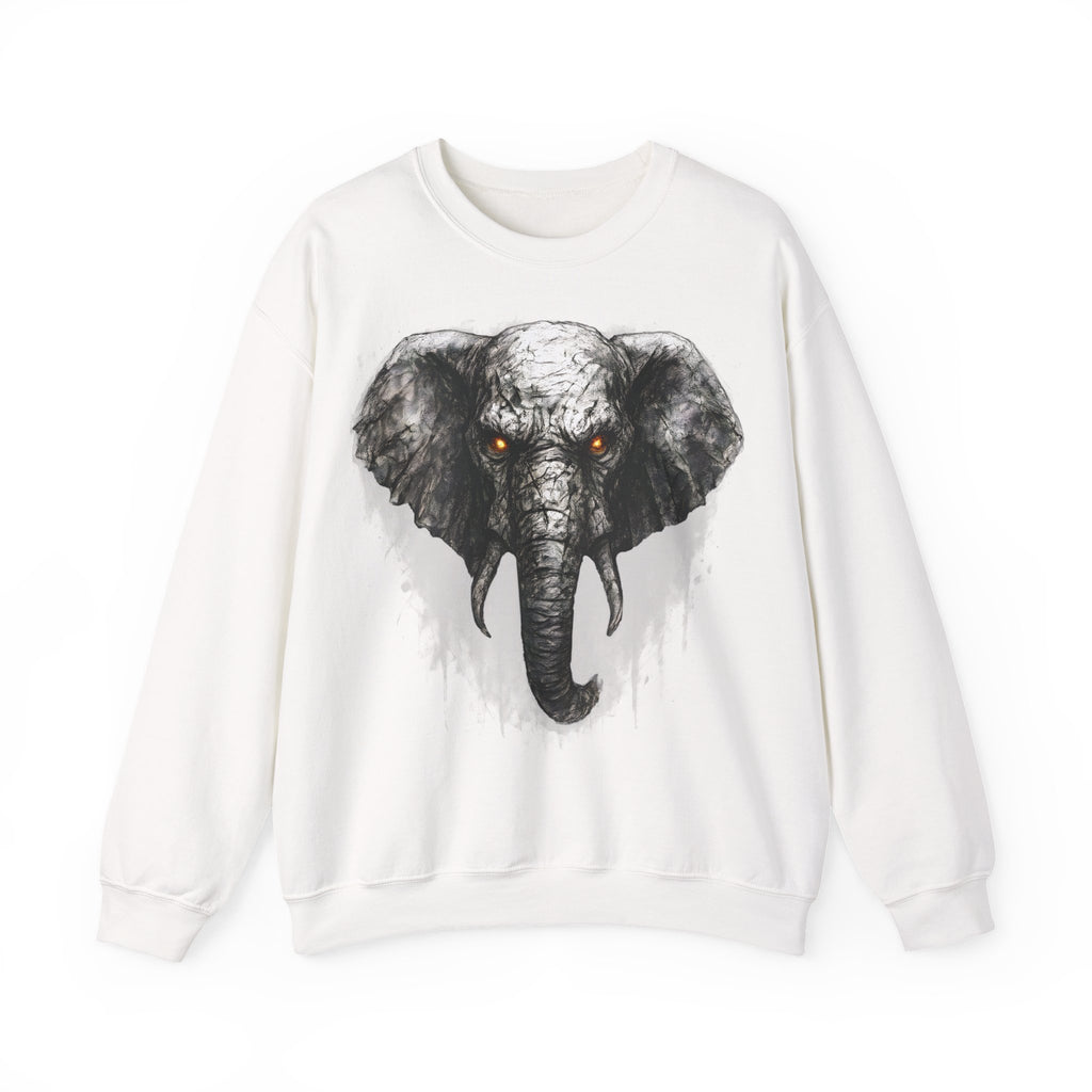 Elefant: Animals-Collection, Frontprint, Unisex Sweatshirt, Majestic Elephant