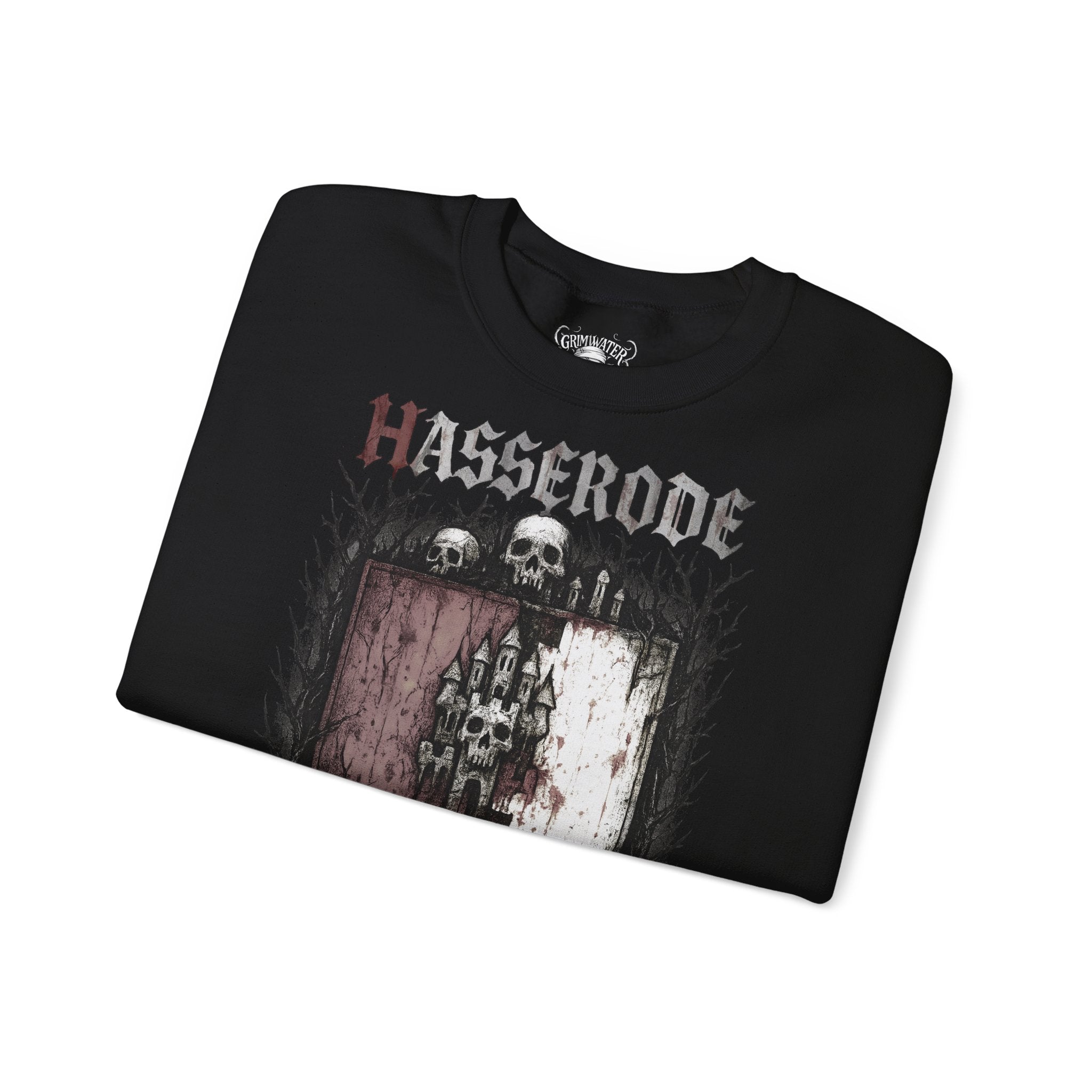 Hasserode: Harz-Collection, Frontprint, Unisex Sweatshirt **Grimwater-Edition**