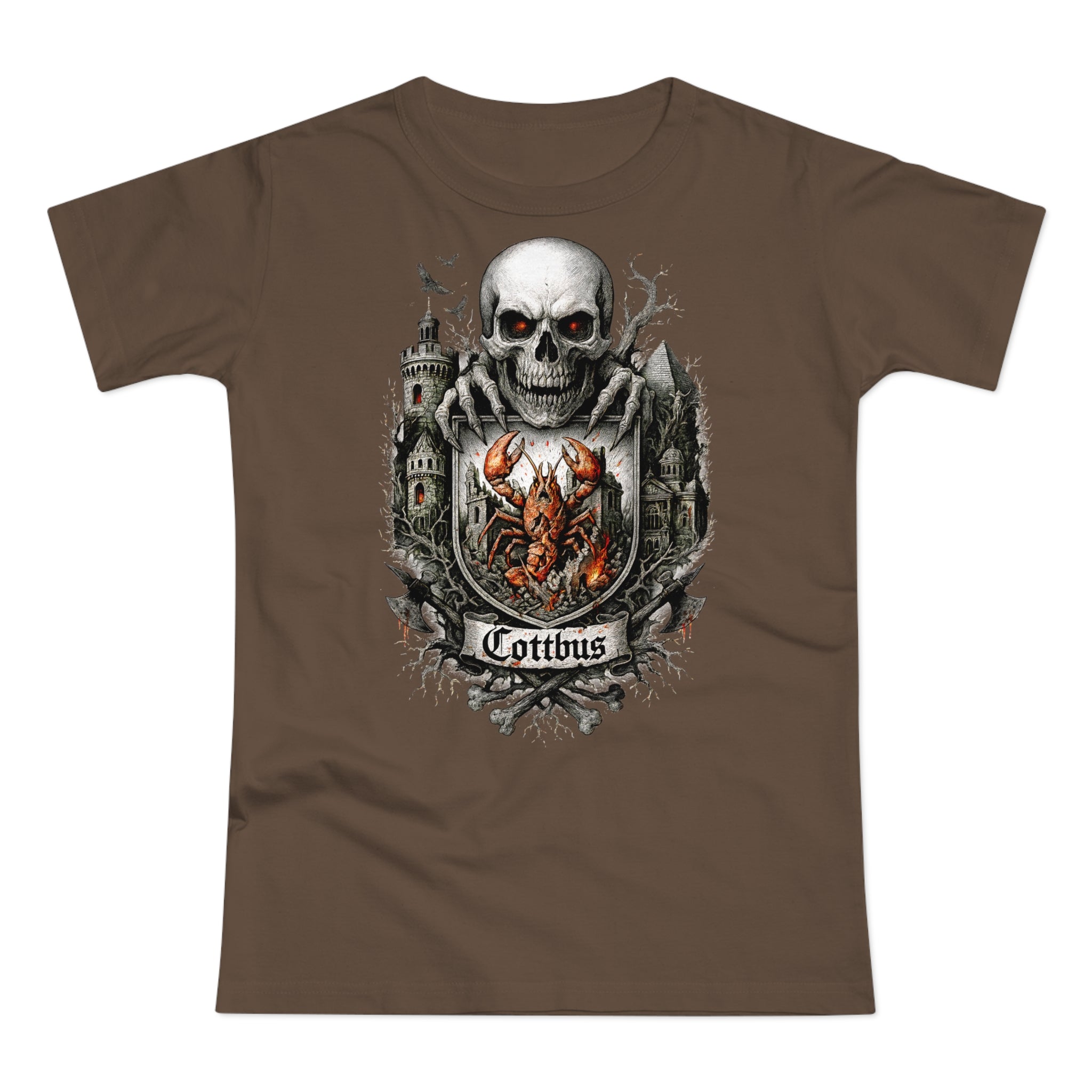 Cottbus: Frontprint, Womens' T-Shirt **Grimwater-Edition**