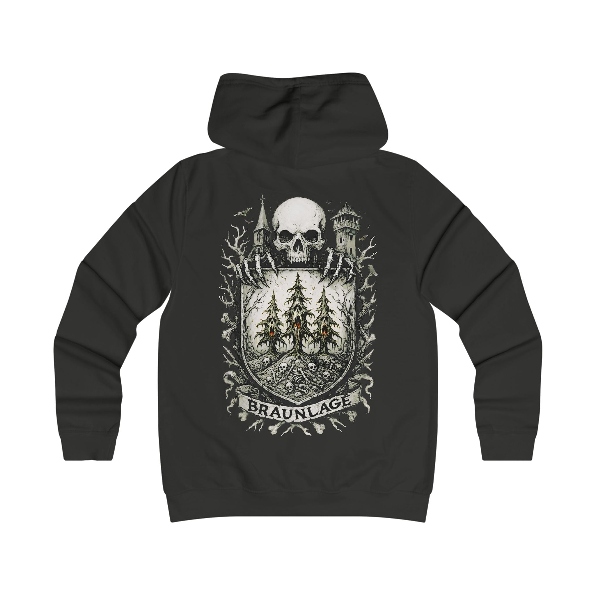 Braunlage: Front-/Backprint Womens' Hoodie **Grimwater-Edition**