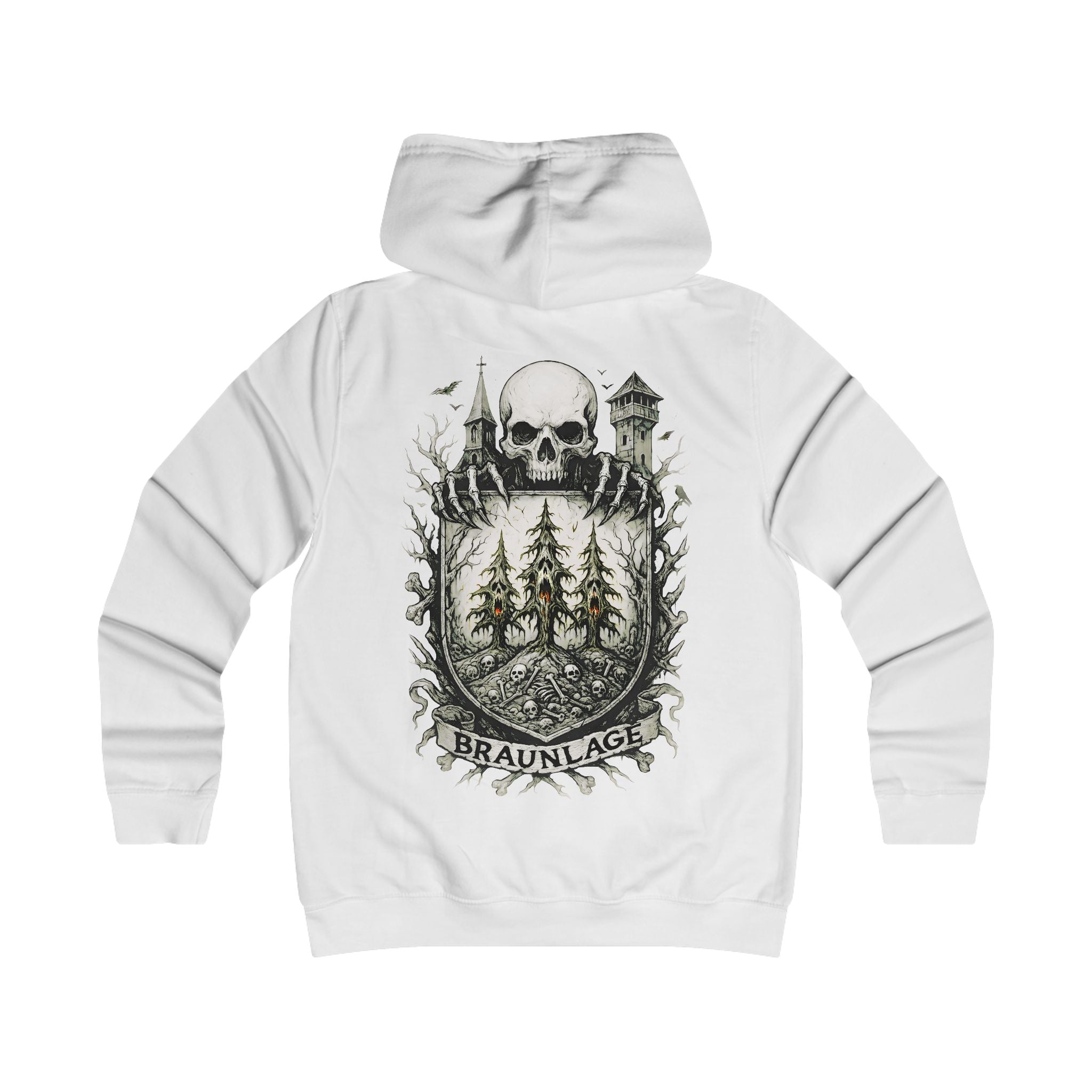 Braunlage: Front-/Backprint Womens' Hoodie **Grimwater-Edition**