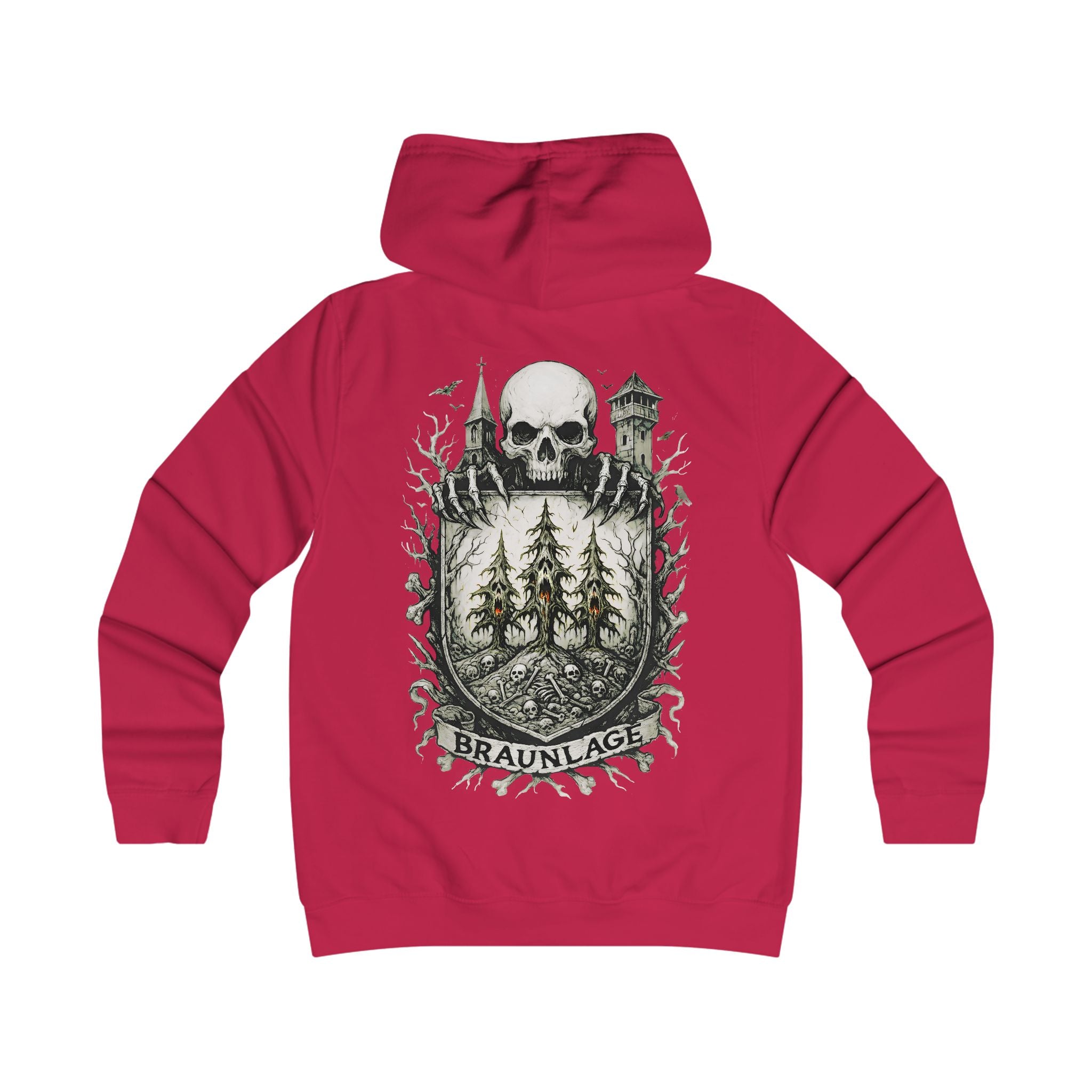 Braunlage: Front-/Backprint Womens' Hoodie **Grimwater-Edition**