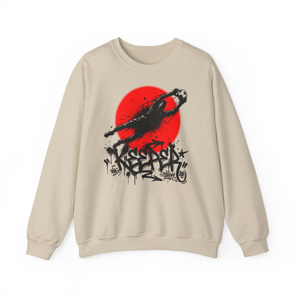Soccer Keeper 04: Frontprint, Unisex Sweatshirt