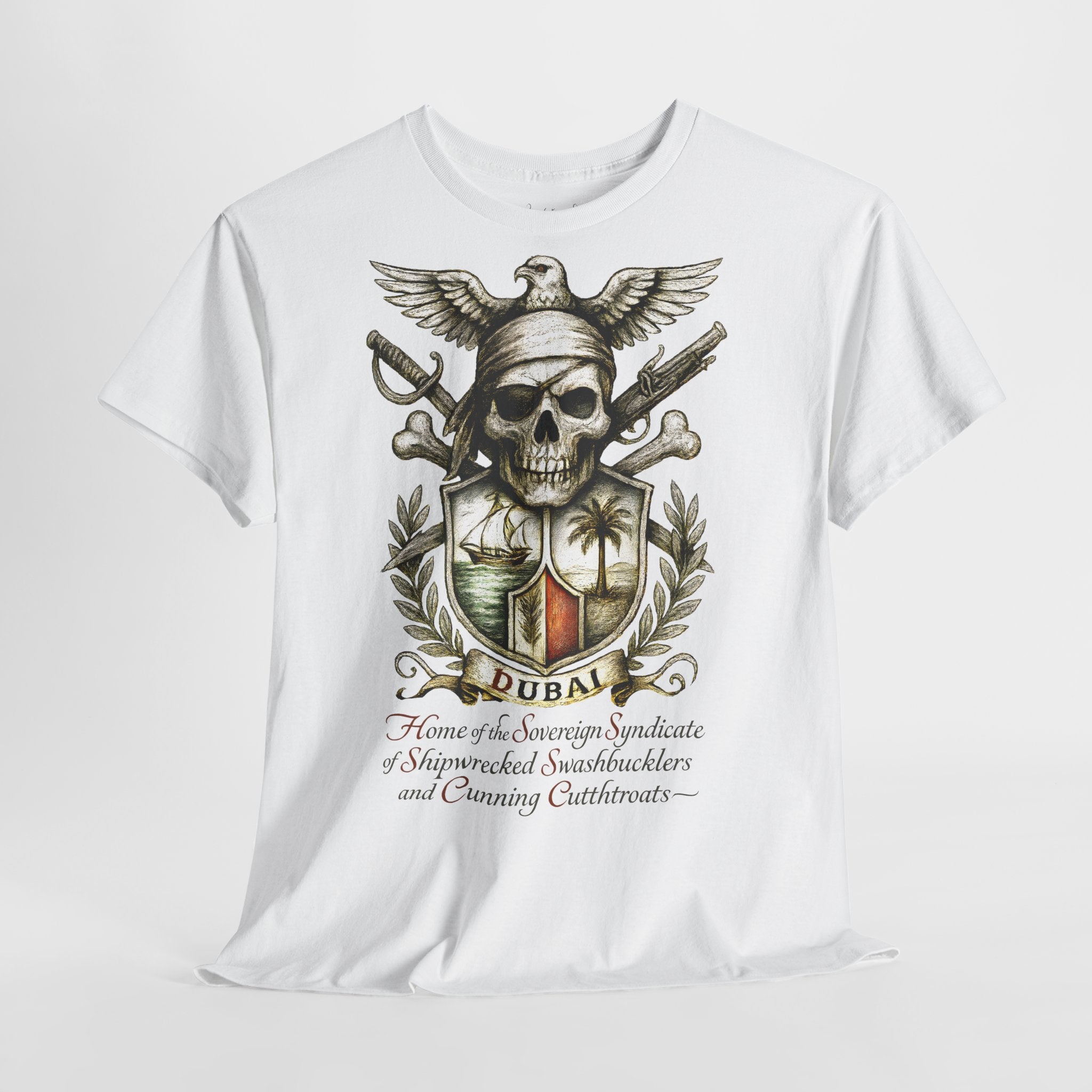 Dubai: Frontprint, Unisex T-Shirt **Grimwater-Edition**