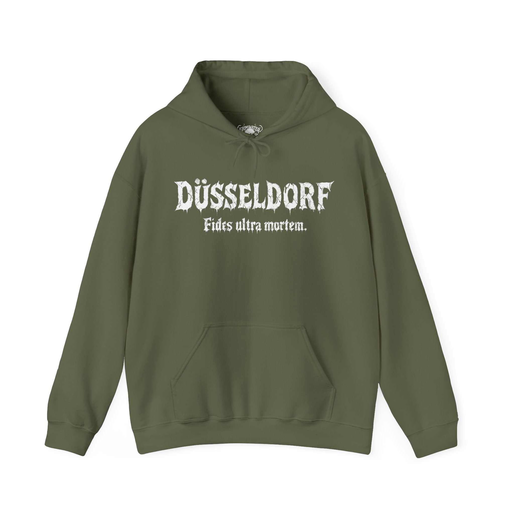 Düsseldorf Front-/Backprint - Fides ultra mortem!  Leo, Anchor, Fides: Grimwater-Edition - Hoodie