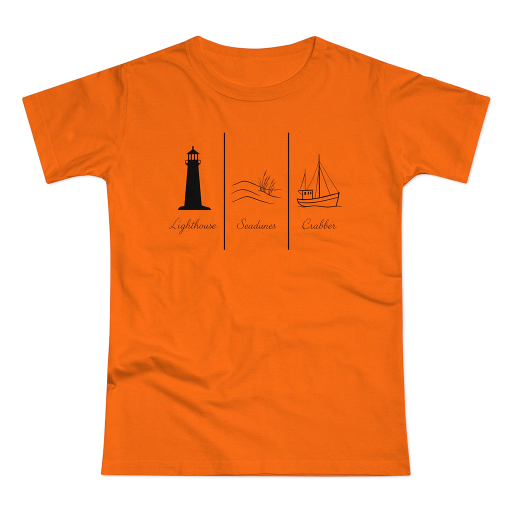 Nordsee, Ostsee - Reicht mir schon! Frontprint, Womens' T-Shirt