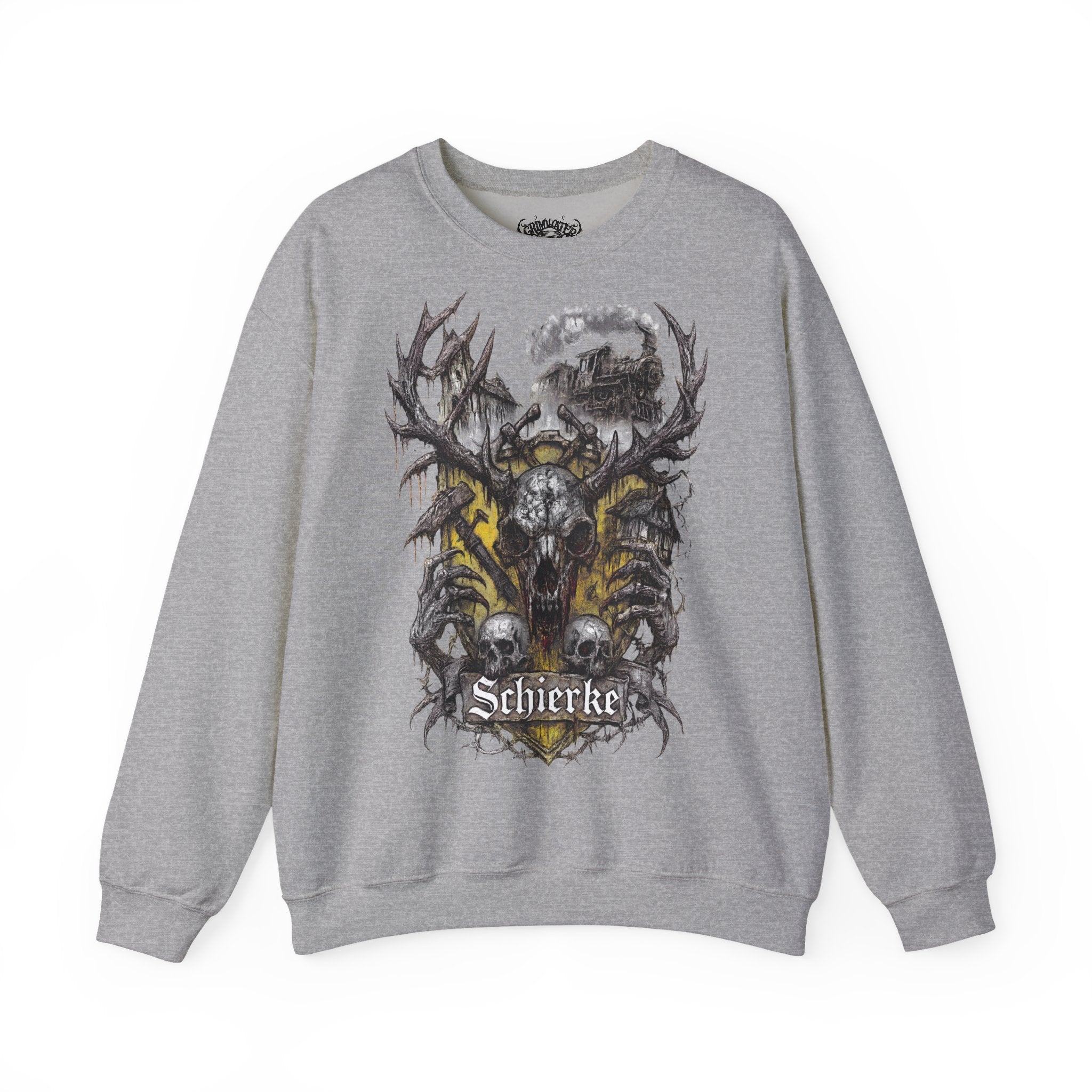 Schierke: Frontprint, Unisex Sweatshirt **Grimwater-Edition**