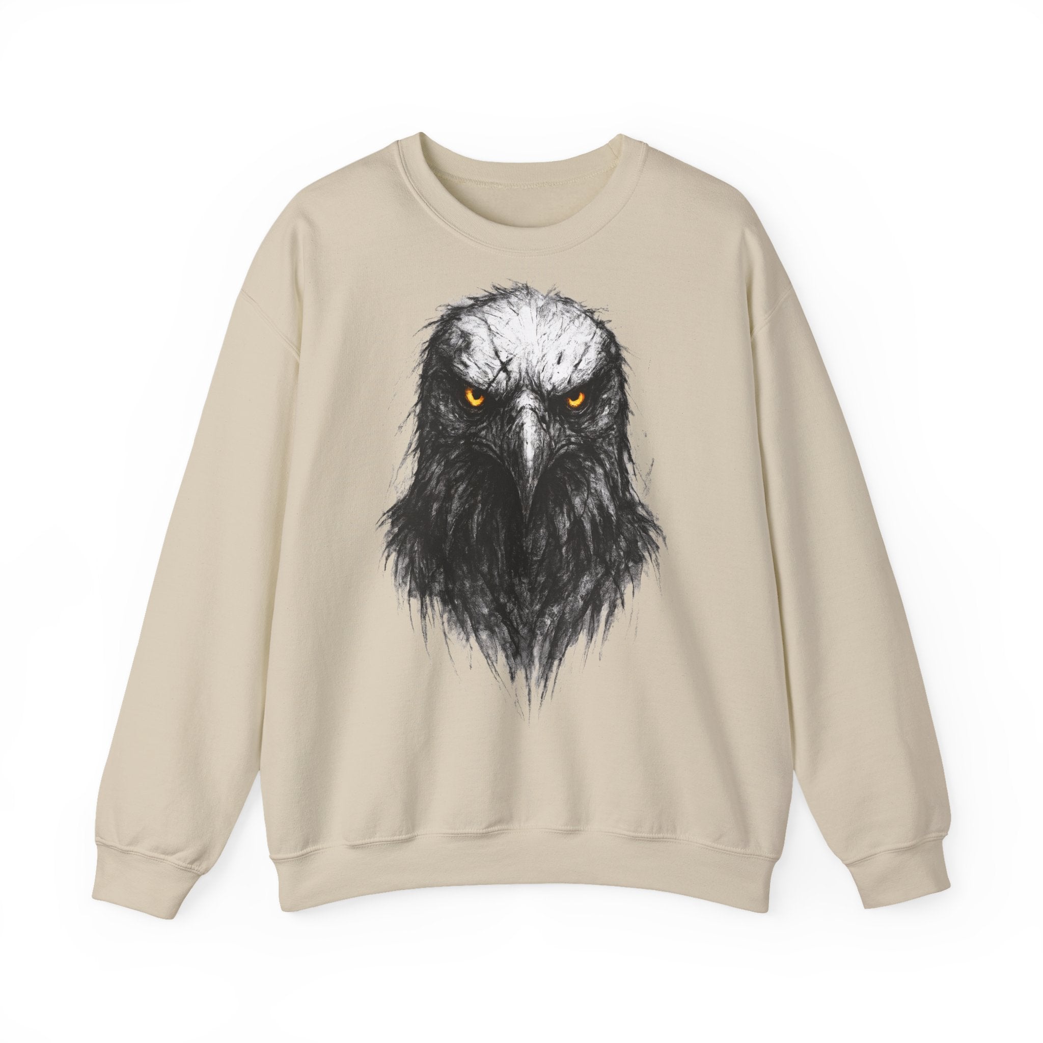 Adler: Animals-Collection, Frontprint, Unisex Sweatshirt, Majestic Eagle