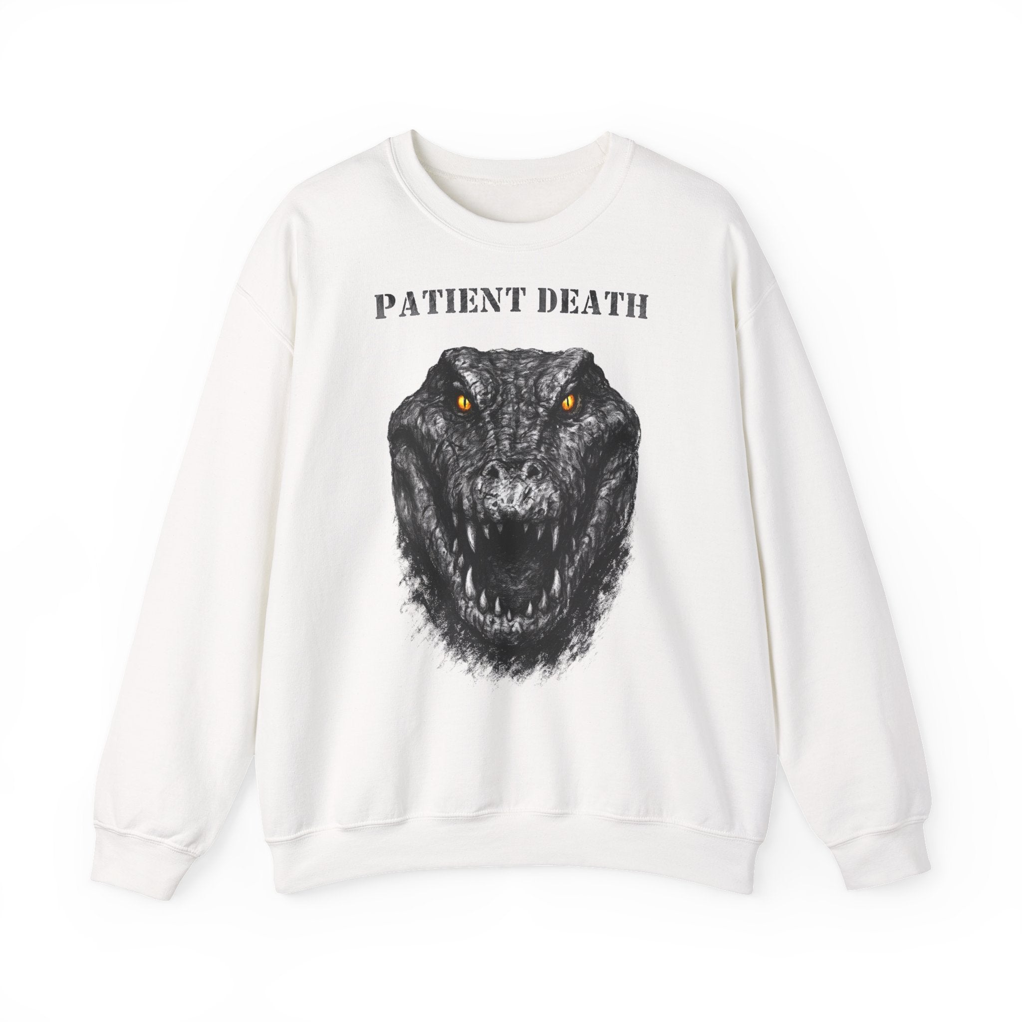 Alligator - Patient Death: Animals-Collection, Frontprint, Unisex Sweatshirt