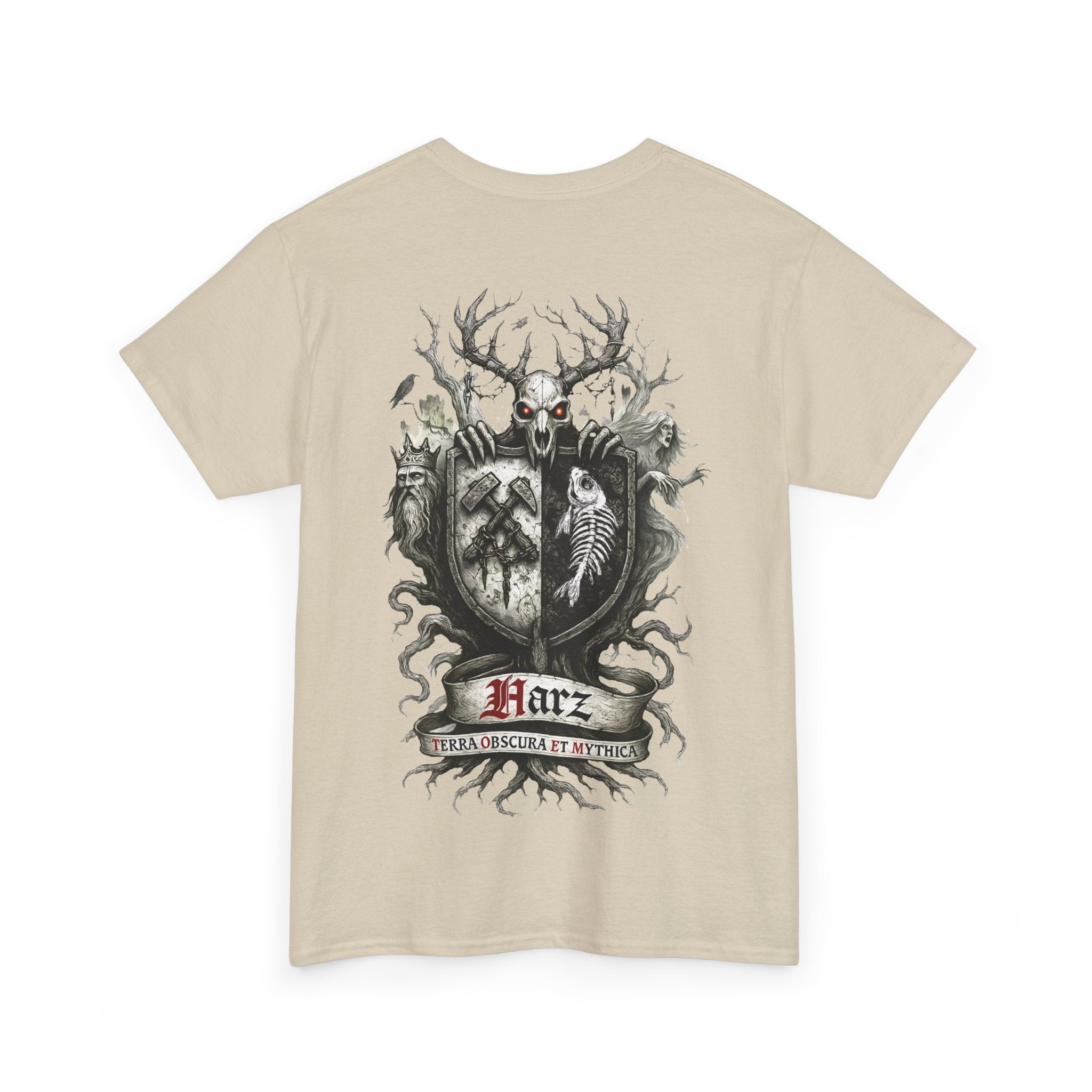 Harz: Front-/Backprint, Unisex T-Shirt **Grimwater-Edition** Gesamtharz