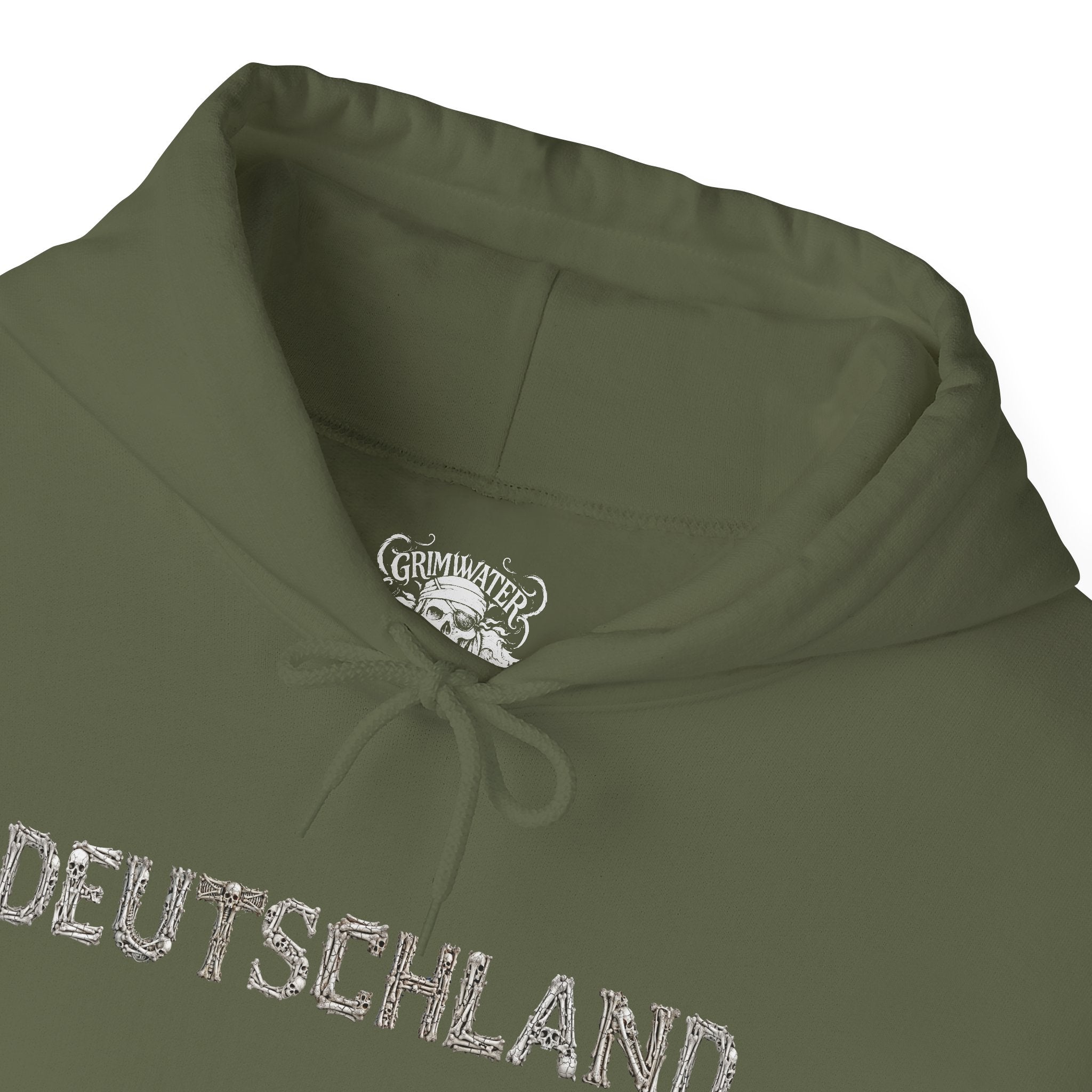 Deutschland: Front-/Backprint Unisex Hoodie **Grimwater-Edition** (Germany)