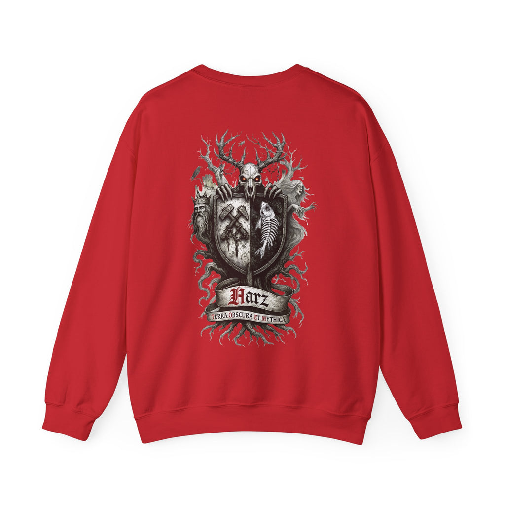 Harz: Front-/Backprint, Unisex Sweatshirt **Grimwater-Edition** Gesamtharz
