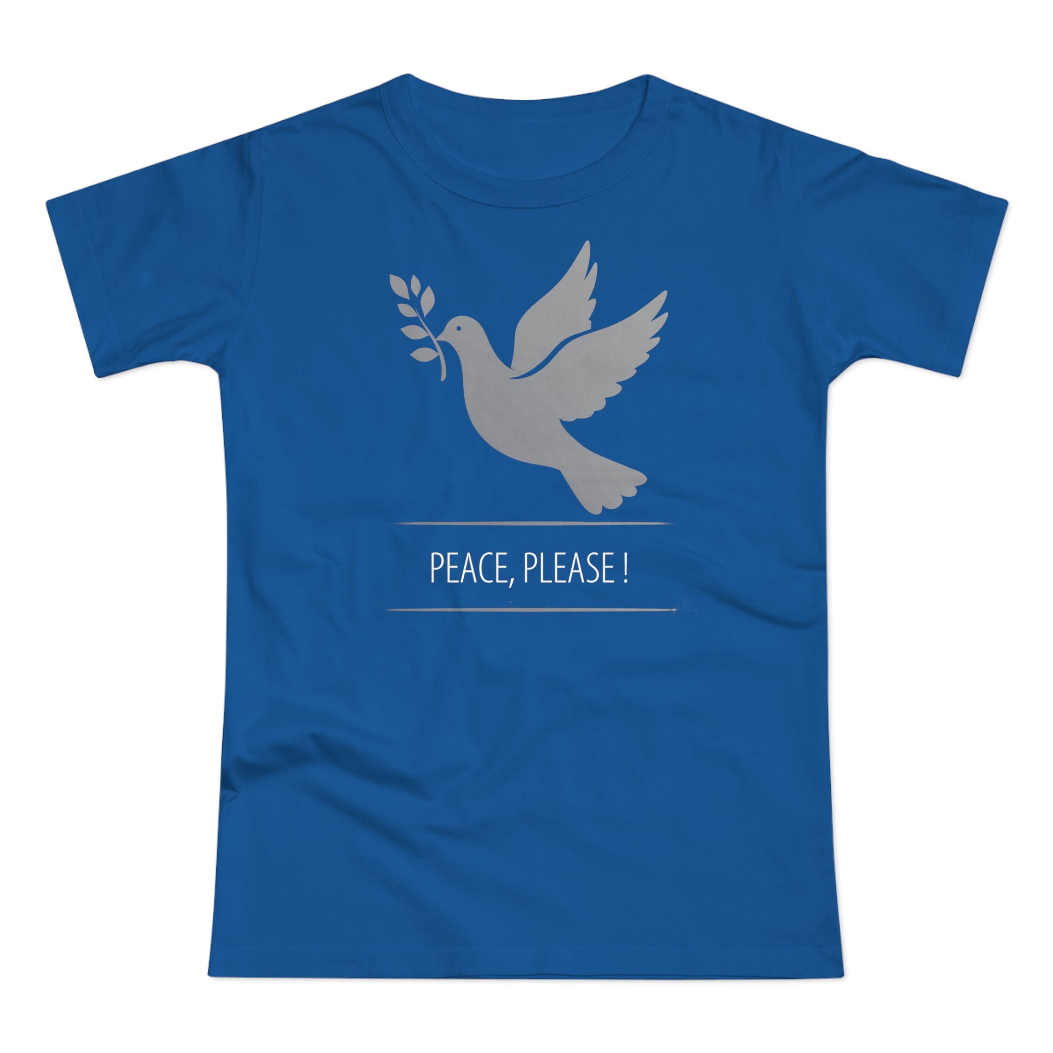 Peaceful Dove, Frontprint, Women's T-Shirt - Casual Wear, Gift for Friends, Inspirational Tee, Mindfulness, Peace Activism