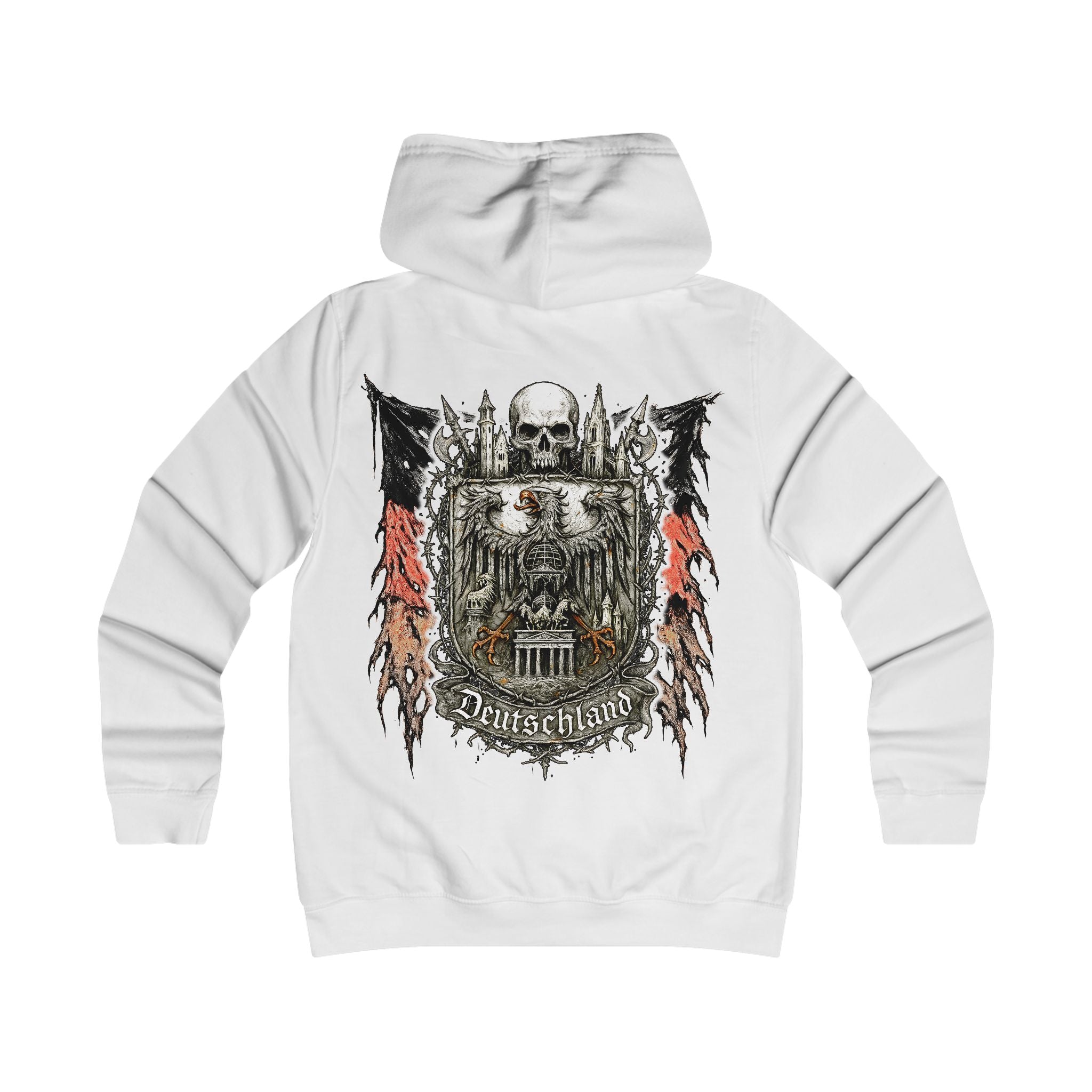Deutschland: Front-/Backprint, Womens' Hoodie **Grimwater-Edition** (Germany)