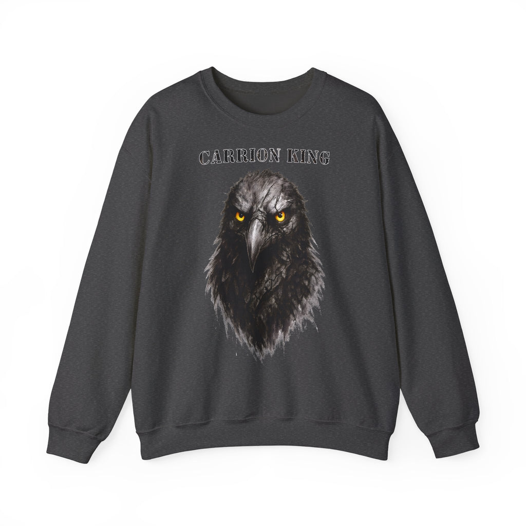 Rabe - Carrion King: Animals-Collection, Frontprint, Unisex Sweatshirt