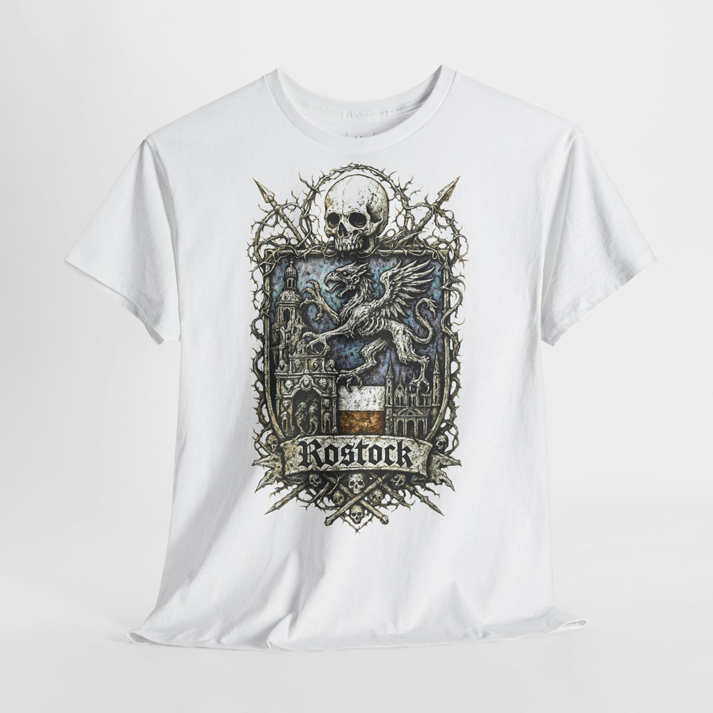Rostock: Frontprint, Unisex T-Shirt **Grimwater-Edition**