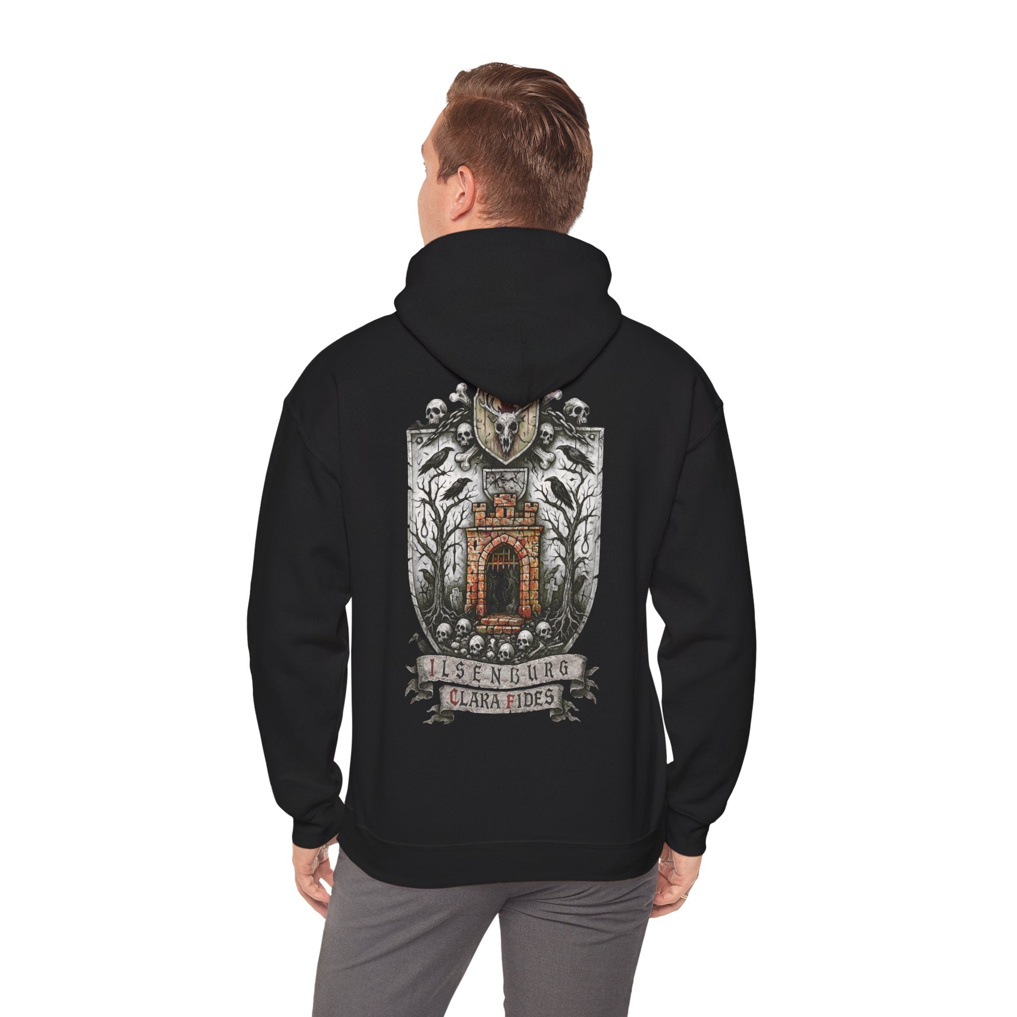 Ilsenburg: Front-/Backprint Unisex Hoodie **Grimwater-Edition**