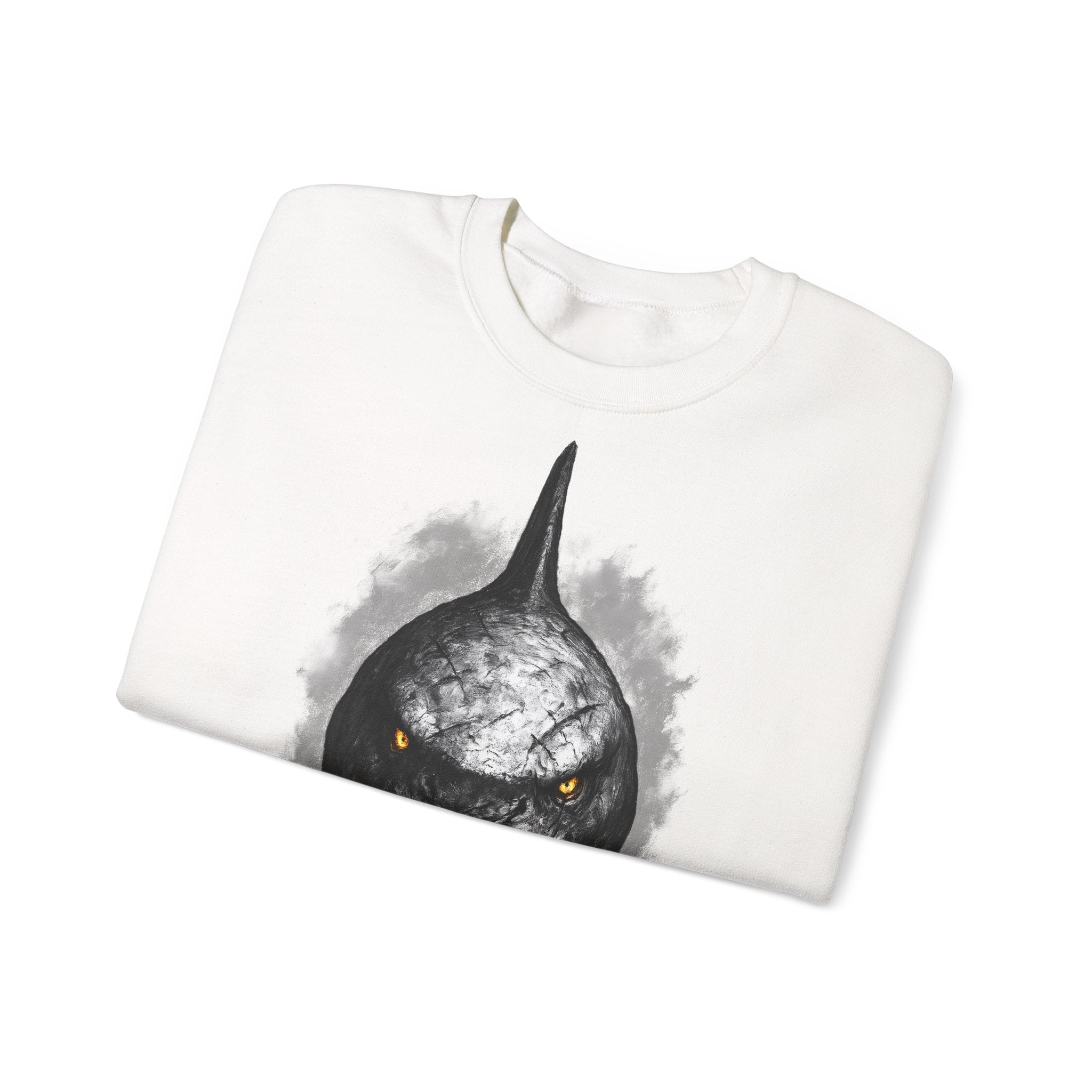 Hai: Animals-Collection, Frontprint, Unisex Sweatshirt, Menacing Shark