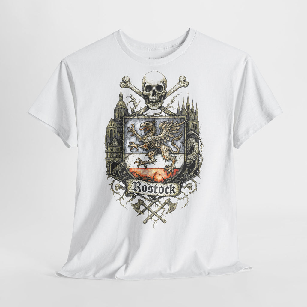 Rostock: Frontprint, Unisex T-Shirt **Grimwater-Edition**