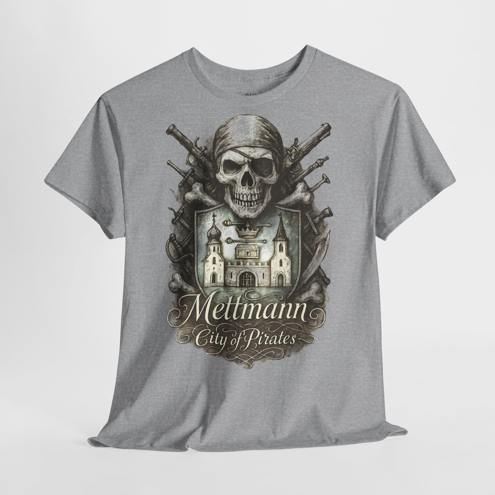 Mettmann: Frontprint, Unisex T-Shirt **Grimwater-Edition**