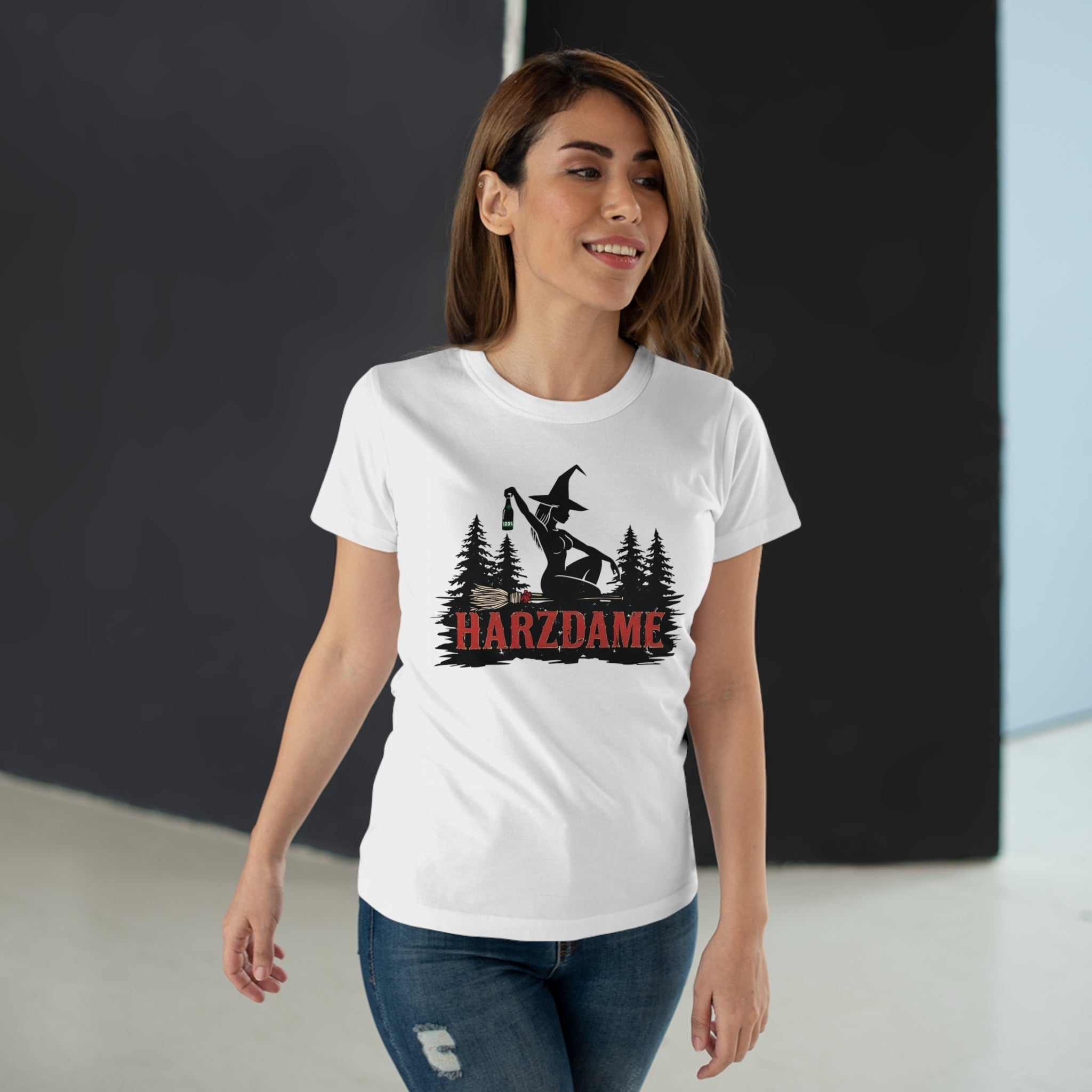 HARZDAME: Frontprint, Womens' T-Shirt