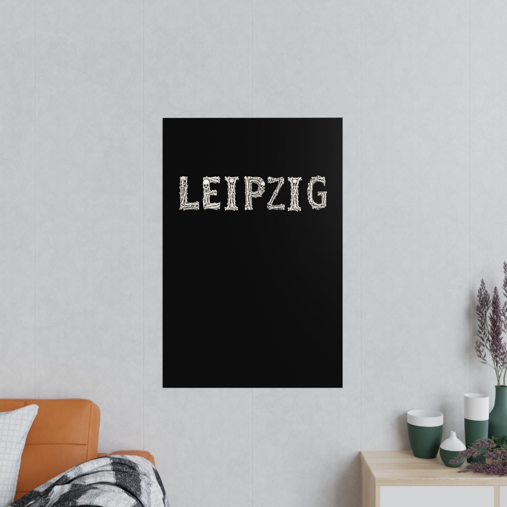 Poster 60 x 90: Leipzig (Bones Collection)